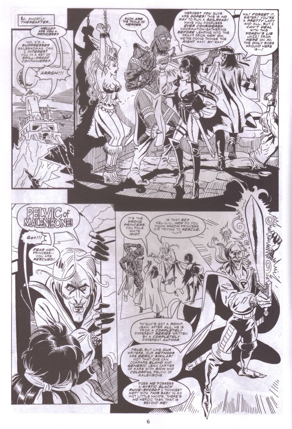 Read online Elvira, Mistress of the Dark comic -  Issue #156 - 8