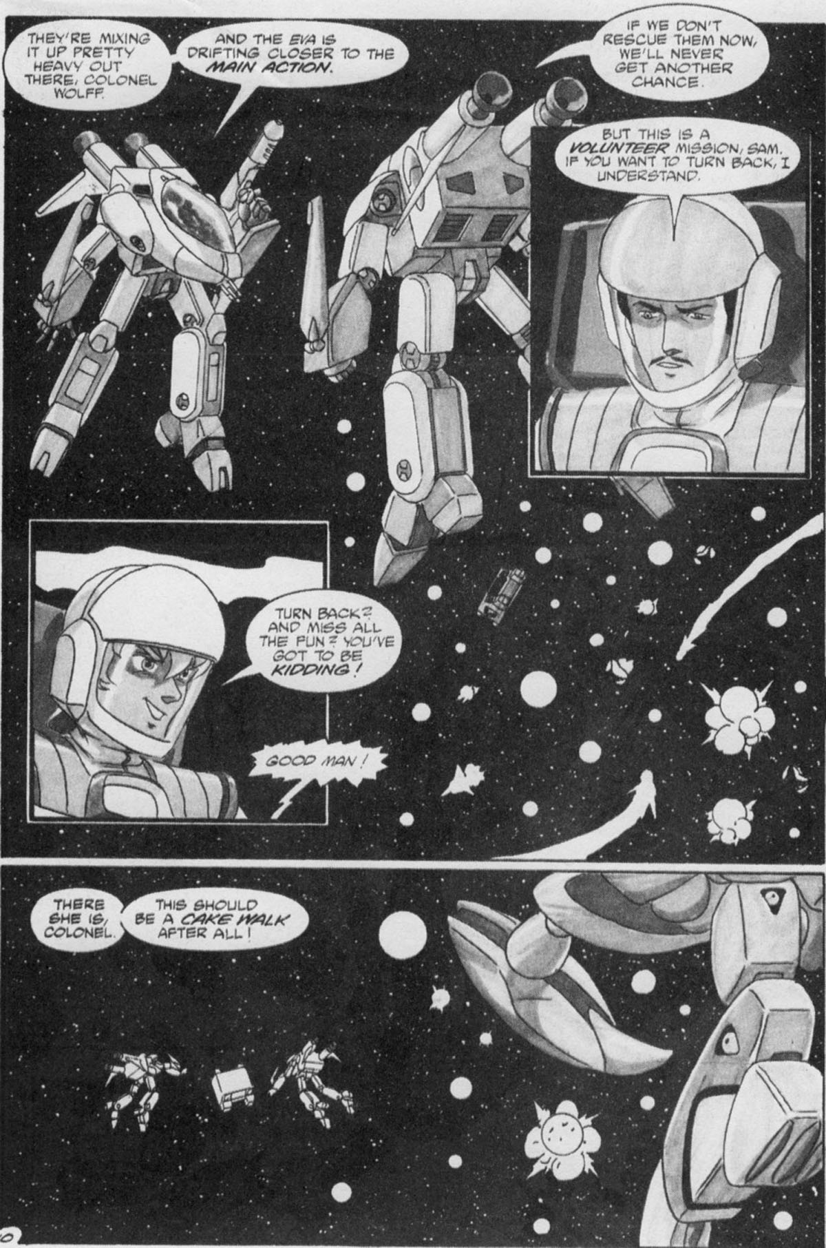 Read online Robotech II: The Sentinels - The Marriage of Rick Hunter and Lisa Hayes comic -  Issue # TPB 3 - 70
