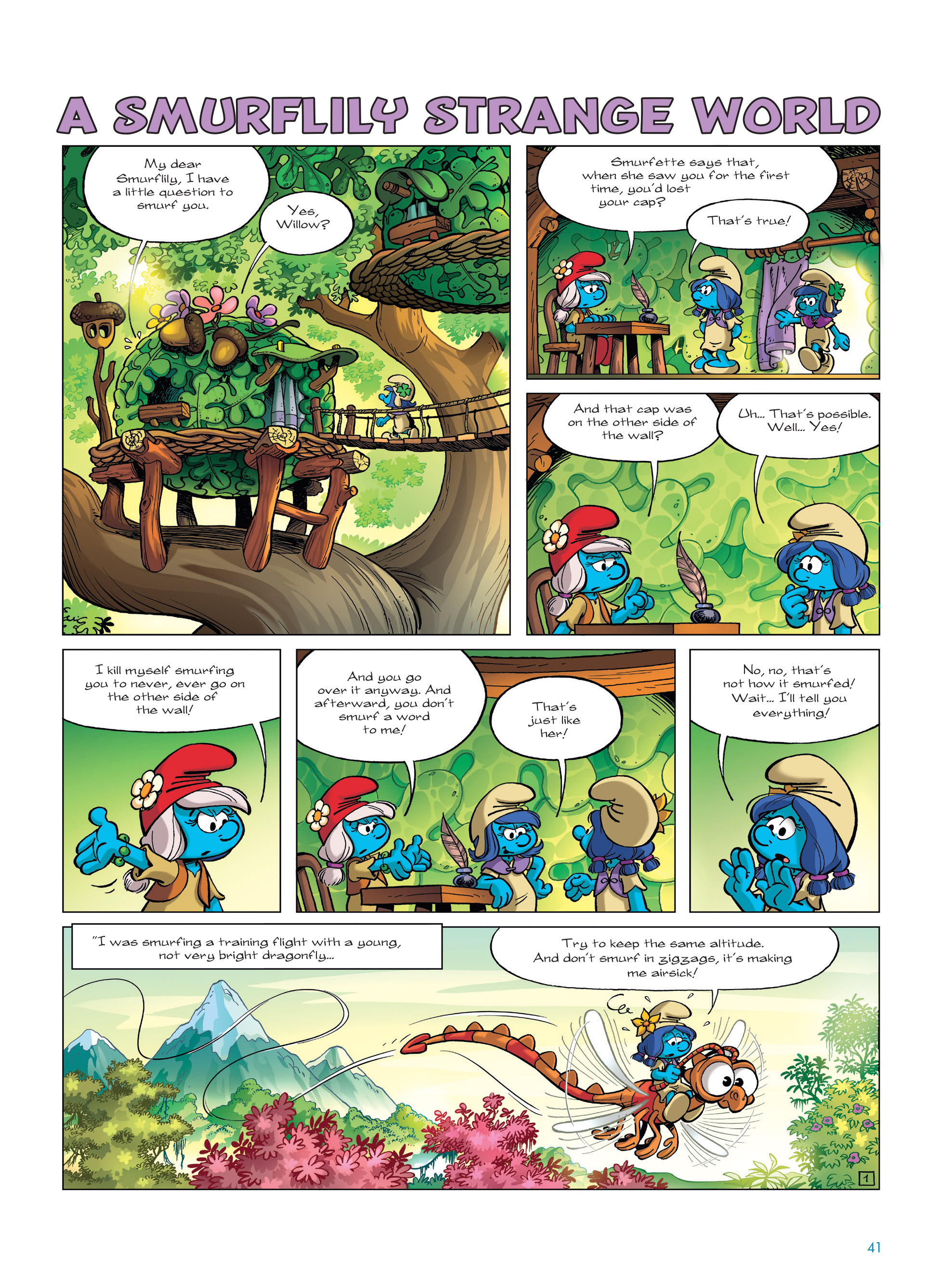 Read online Smurfs: The Village Behind The Wall comic -  Issue #1 - 41