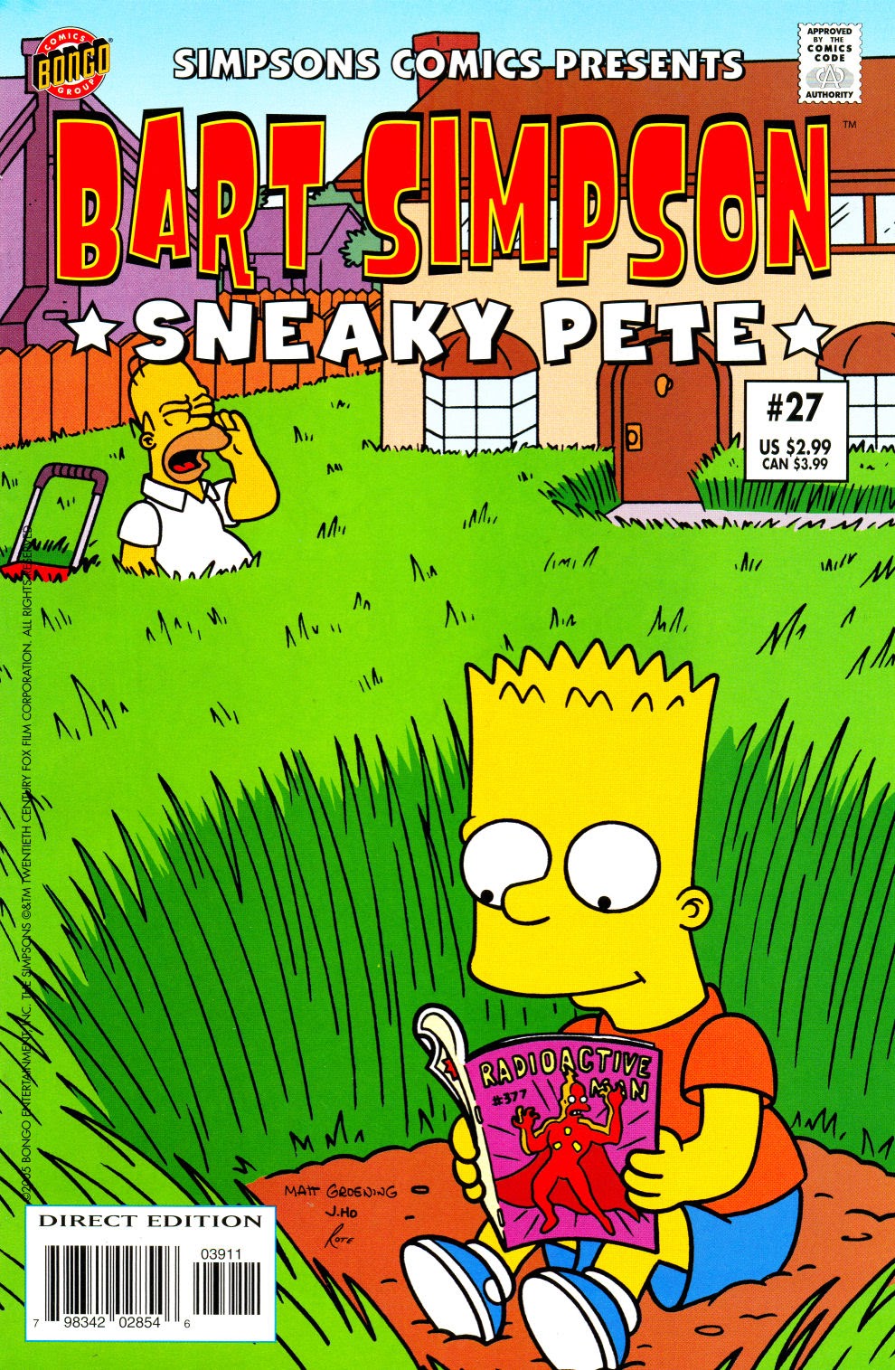 Read online Bart Simpson comic -  Issue #27 - 1