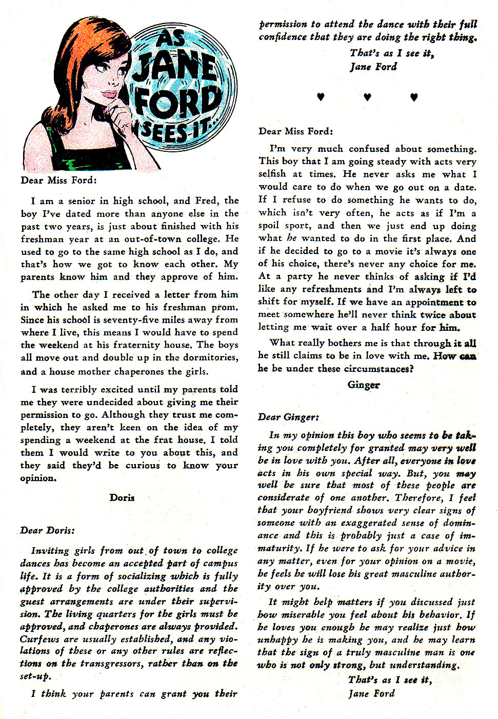 Read online Young Love (1963) comic -  Issue #61 - 28