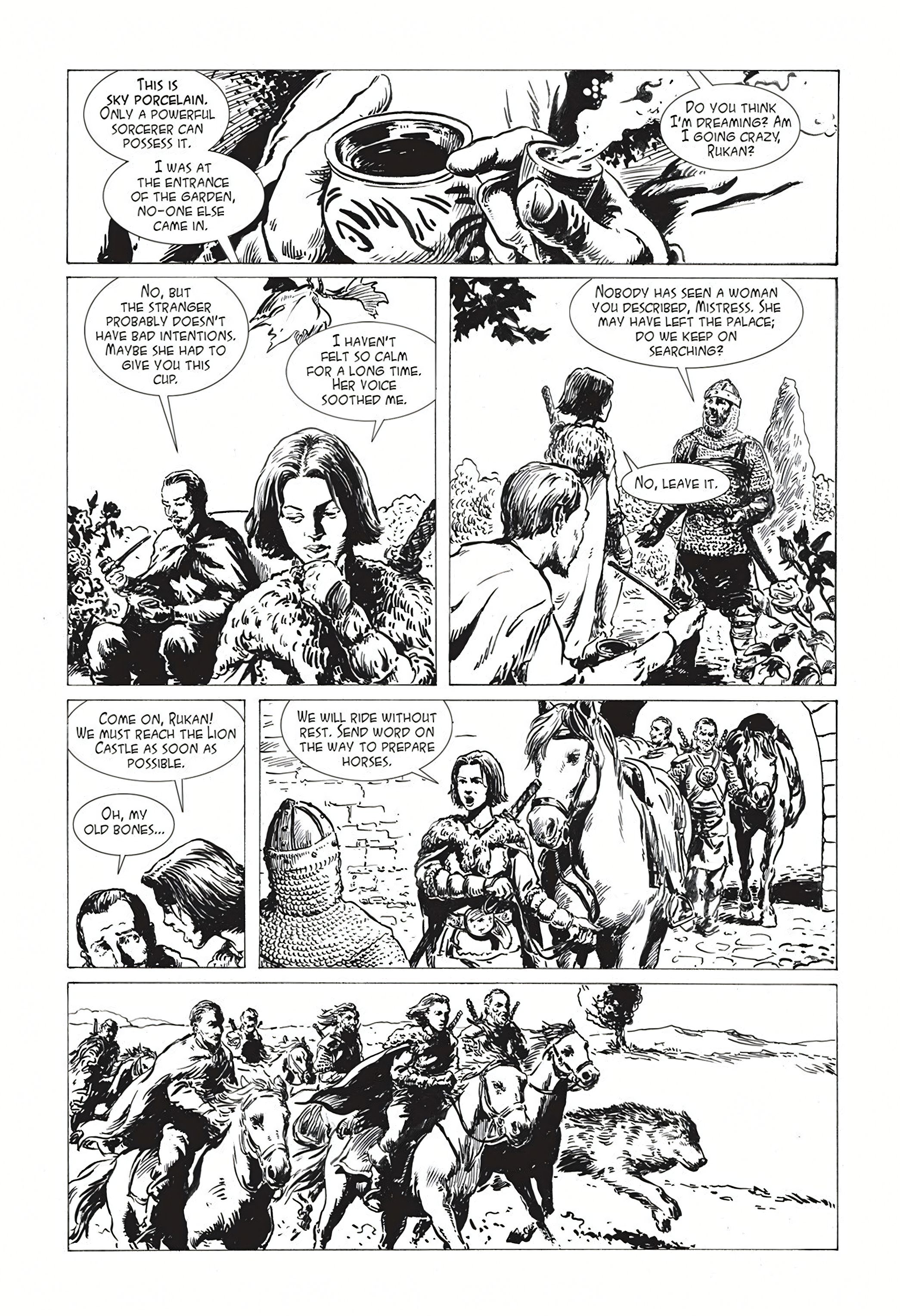 Read online Katana: The Battle for Valokaan comic -  Issue # Full - 13