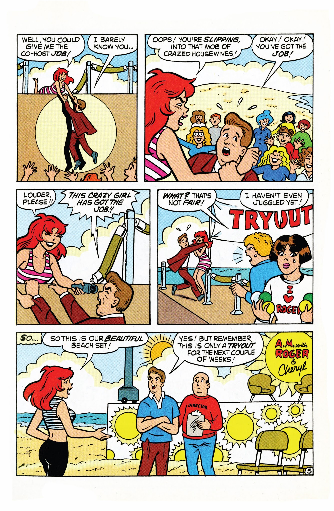Read online Cheryl Blossom comic -  Issue #5 - 6