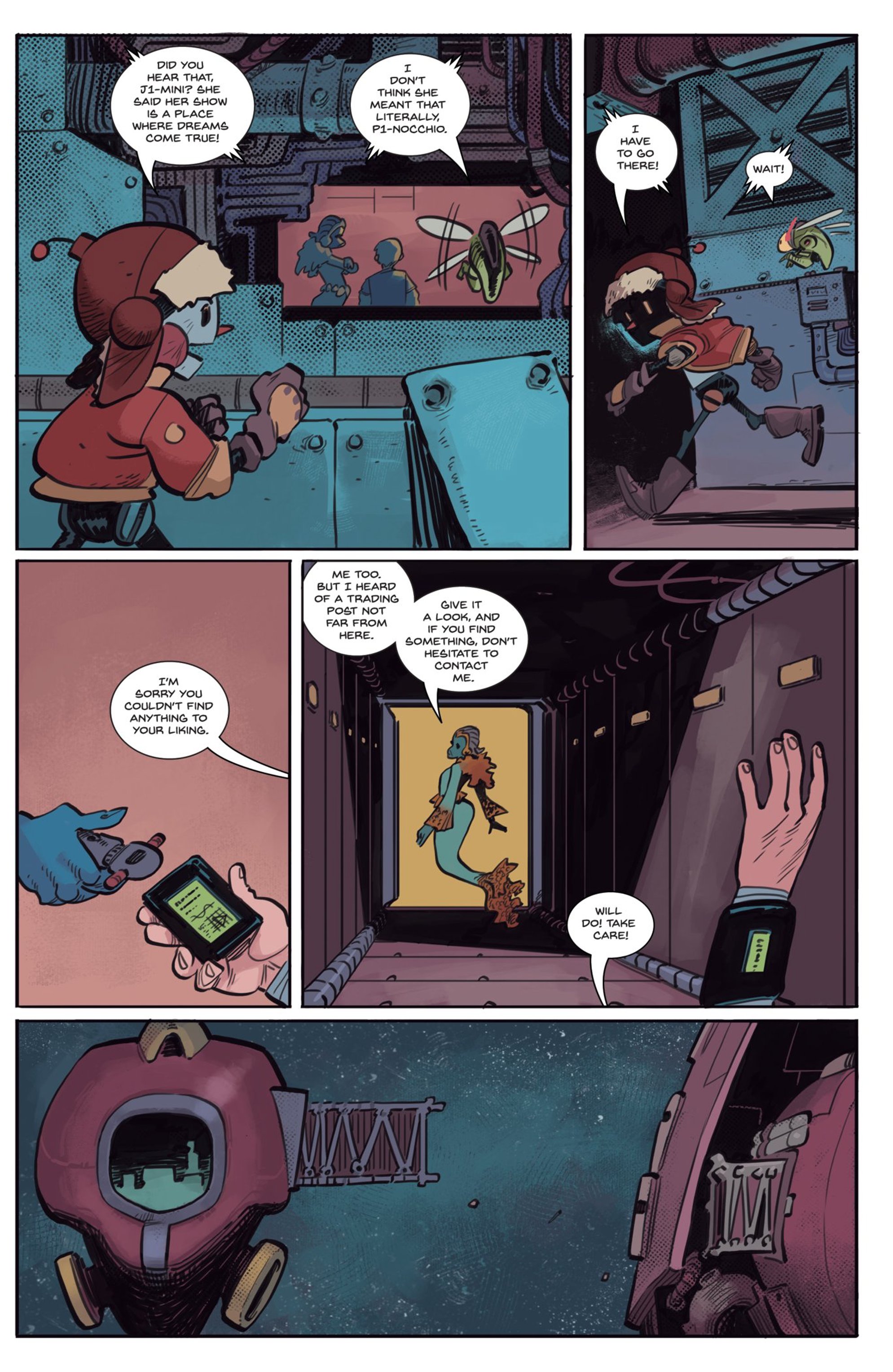 Read online Grimm Space P1-Nocchio comic -  Issue # Full - 6