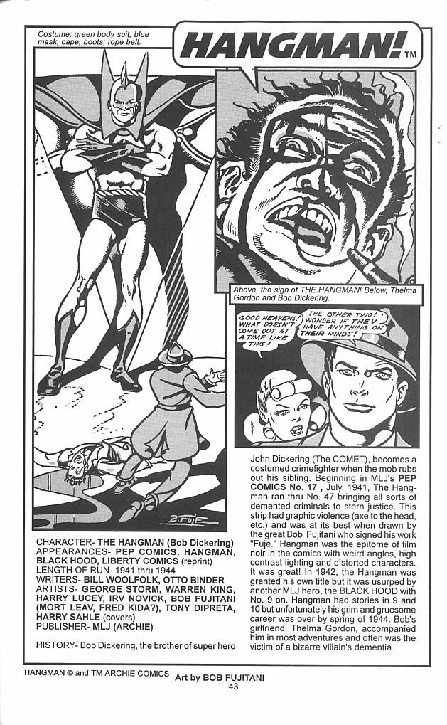 Read online Official Golden-Age Hero & Heroine Directory comic -  Issue # TPB - 46