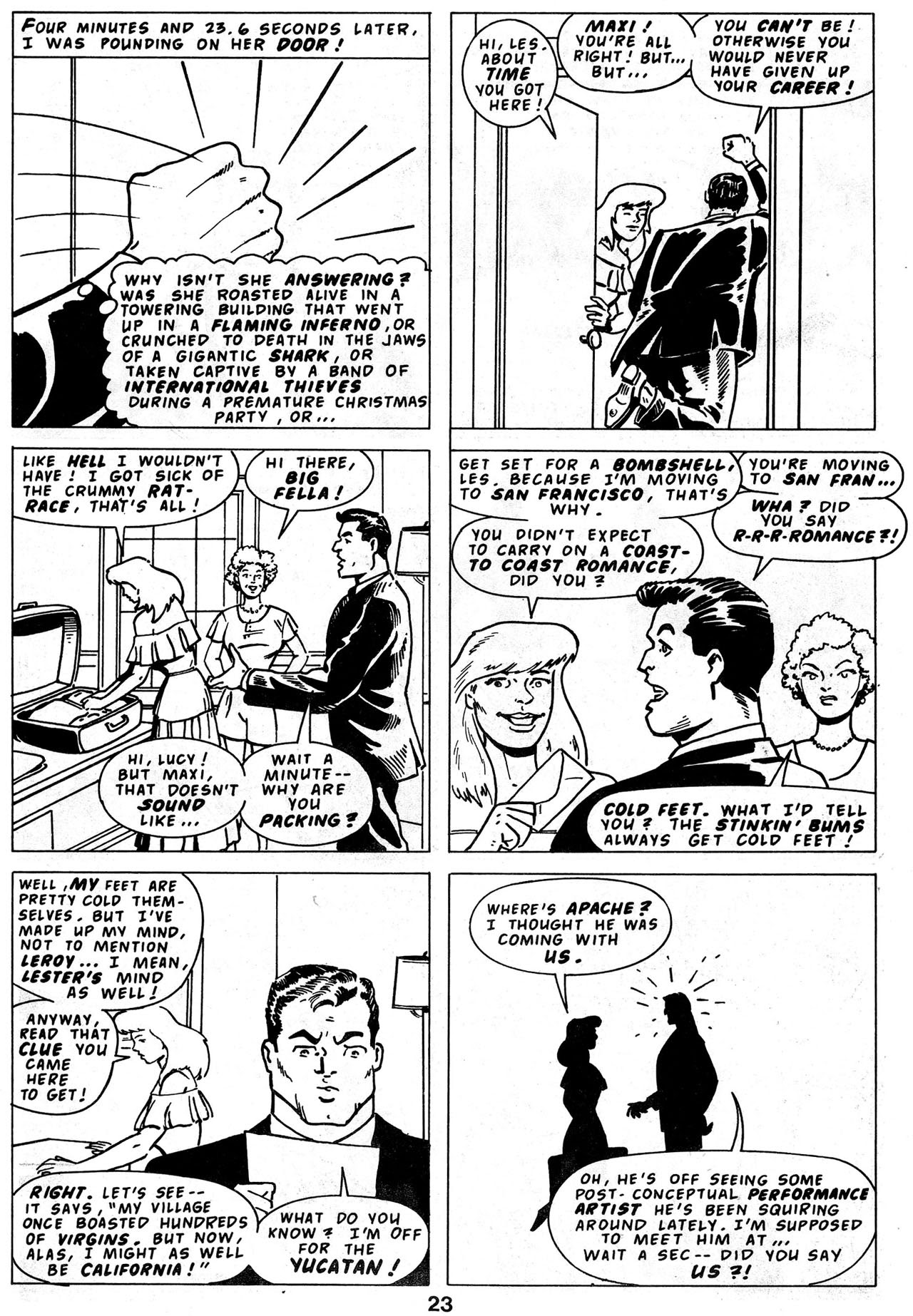 Read online The Trouble With Girls: Christmas Special comic -  Issue # Full - 25