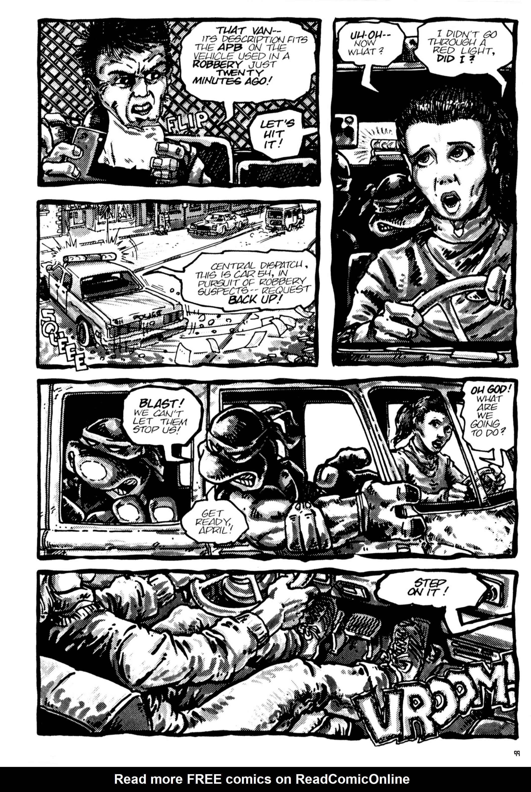 Read online Teenage Mutant Ninja Turtles: The Ultimate Collection comic -  Issue # TPB 1 (Part 1) - 96