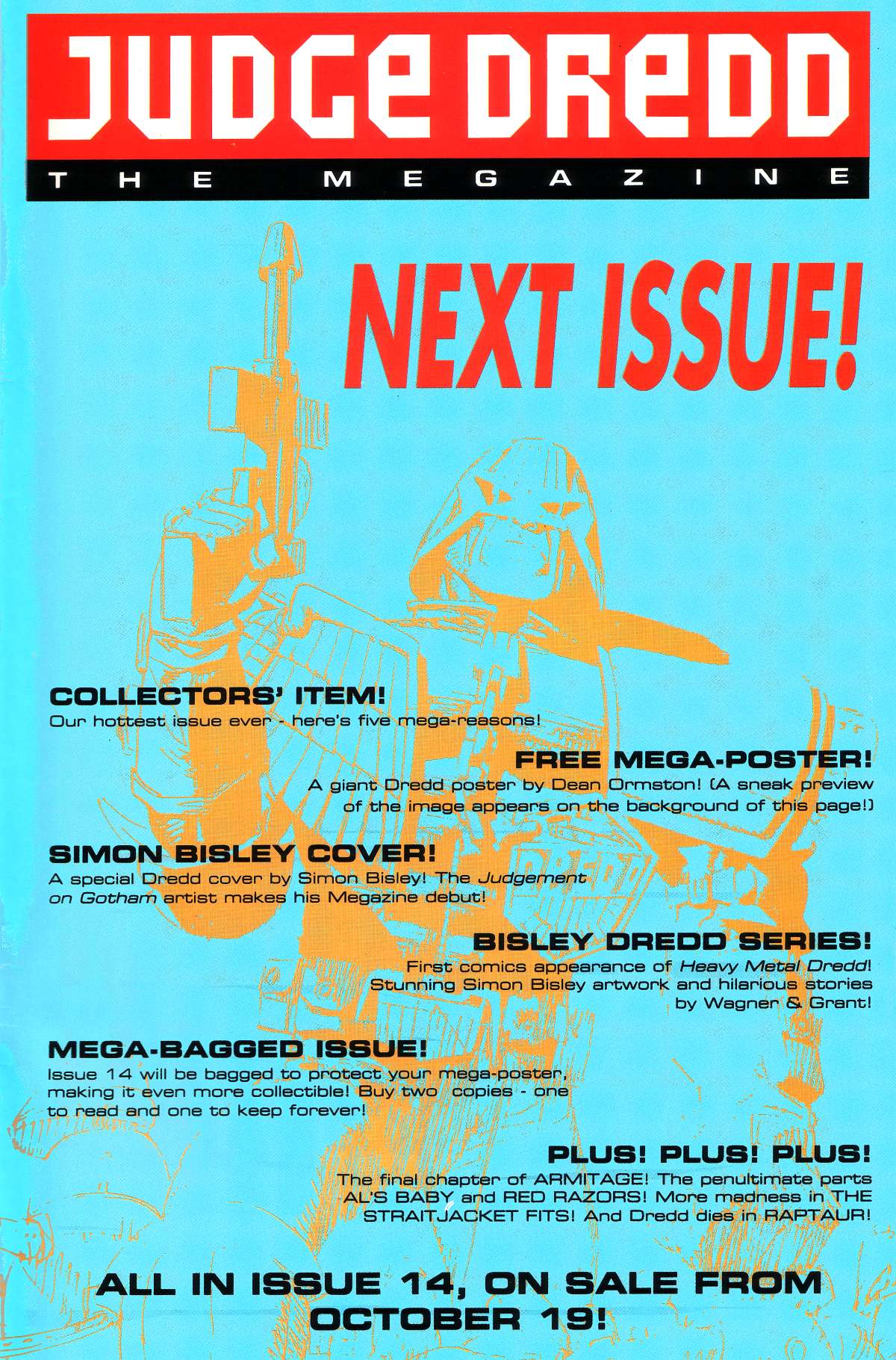 Read online Judge Dredd: The Megazine comic -  Issue #13 - 45