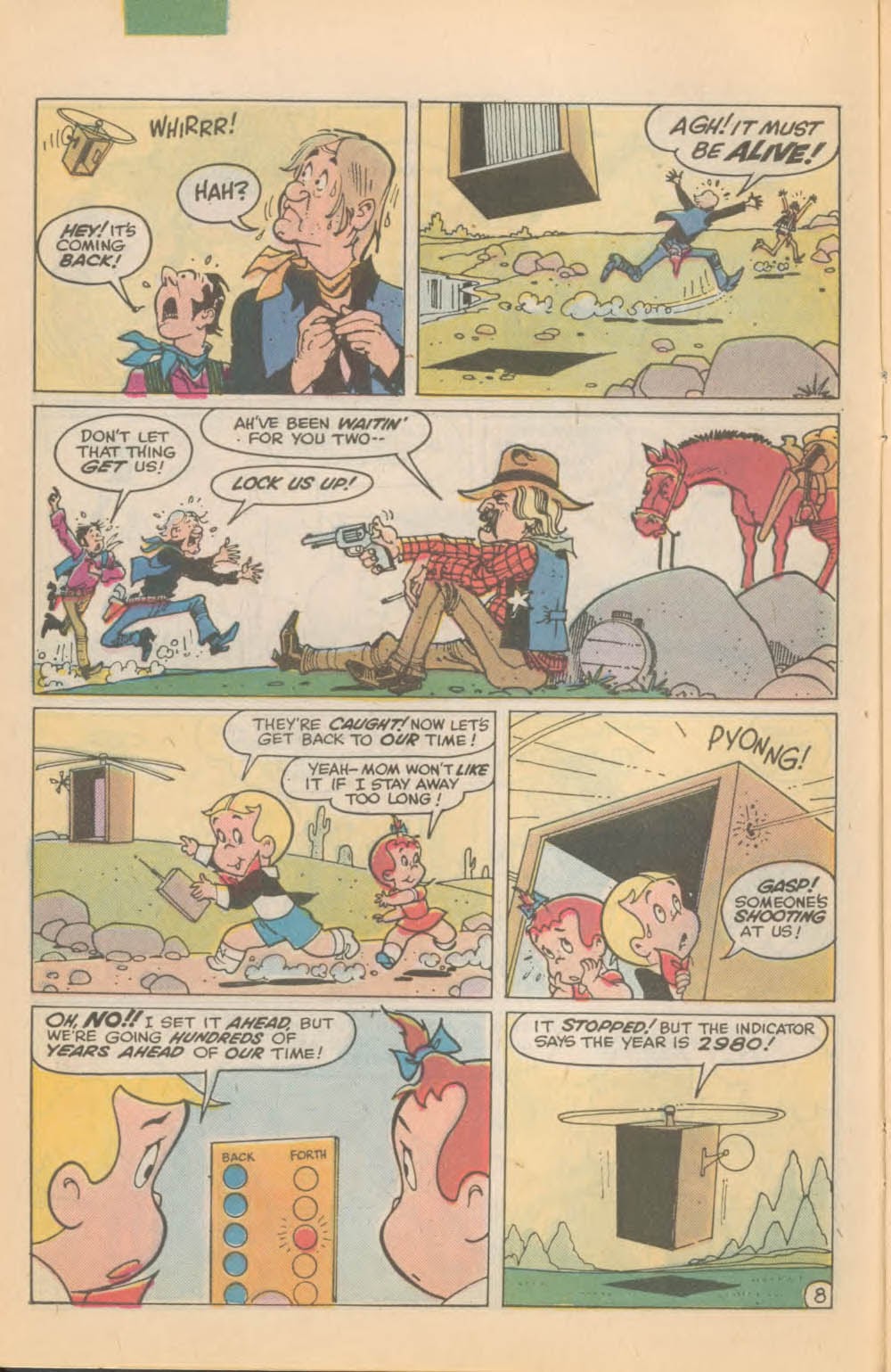 Read online Richie Rich And [...] comic -  Issue #9 - 10