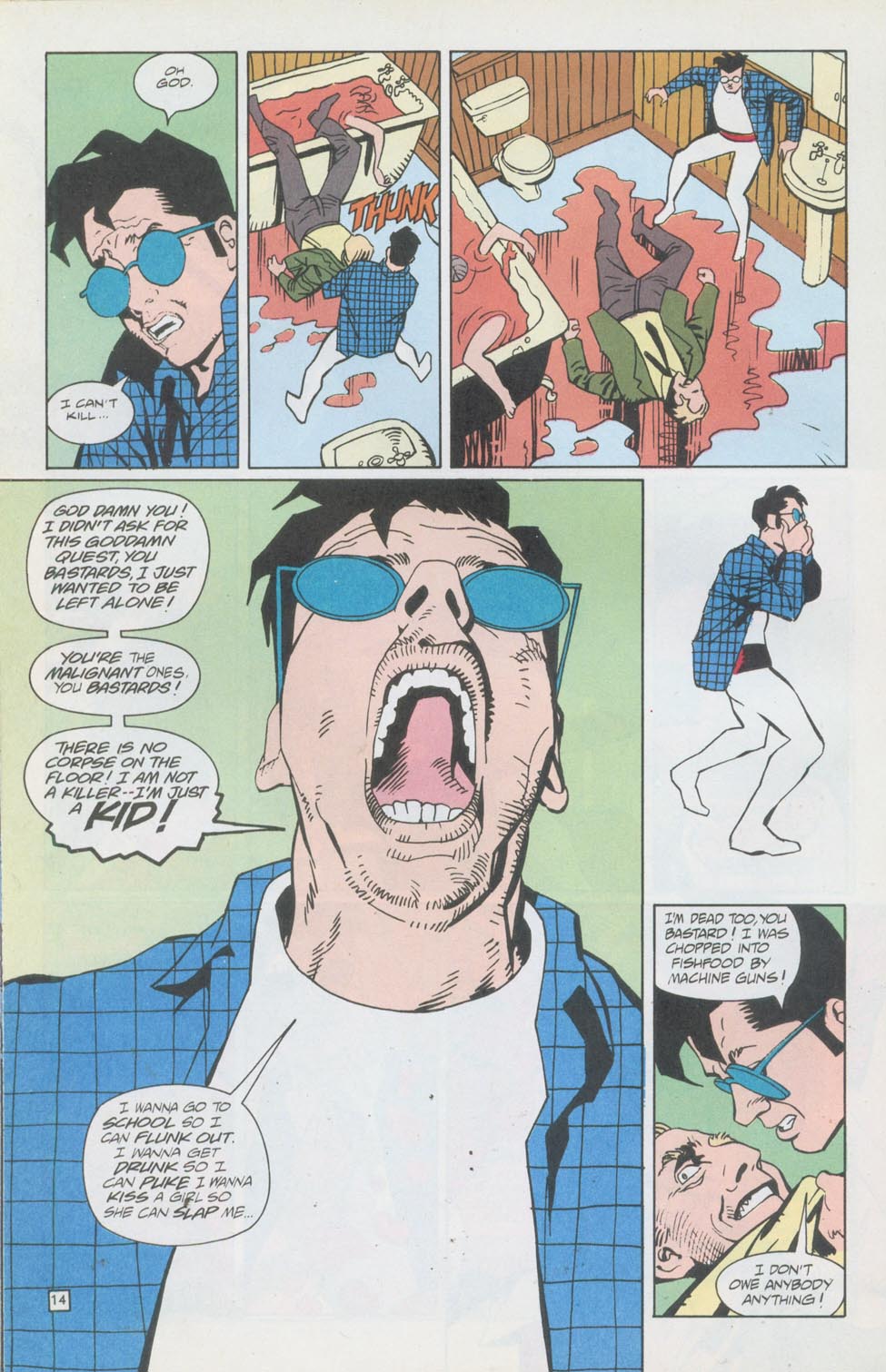 Read online Kid Eternity (1993) comic -  Issue #14 - 15