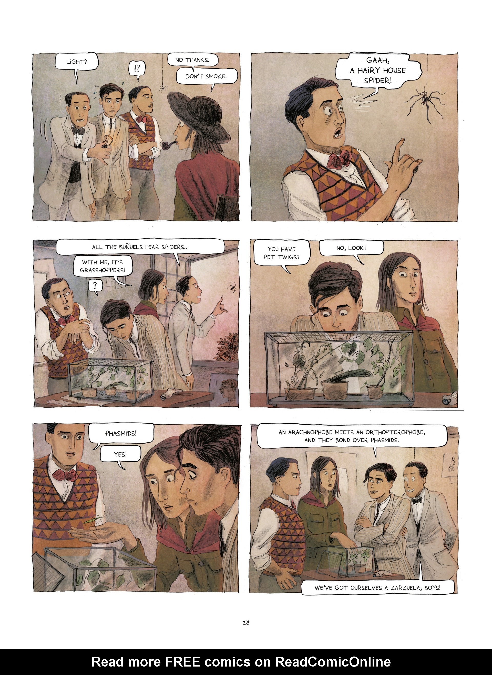 Read online Dalí: Before Gala comic -  Issue # TPB - 30