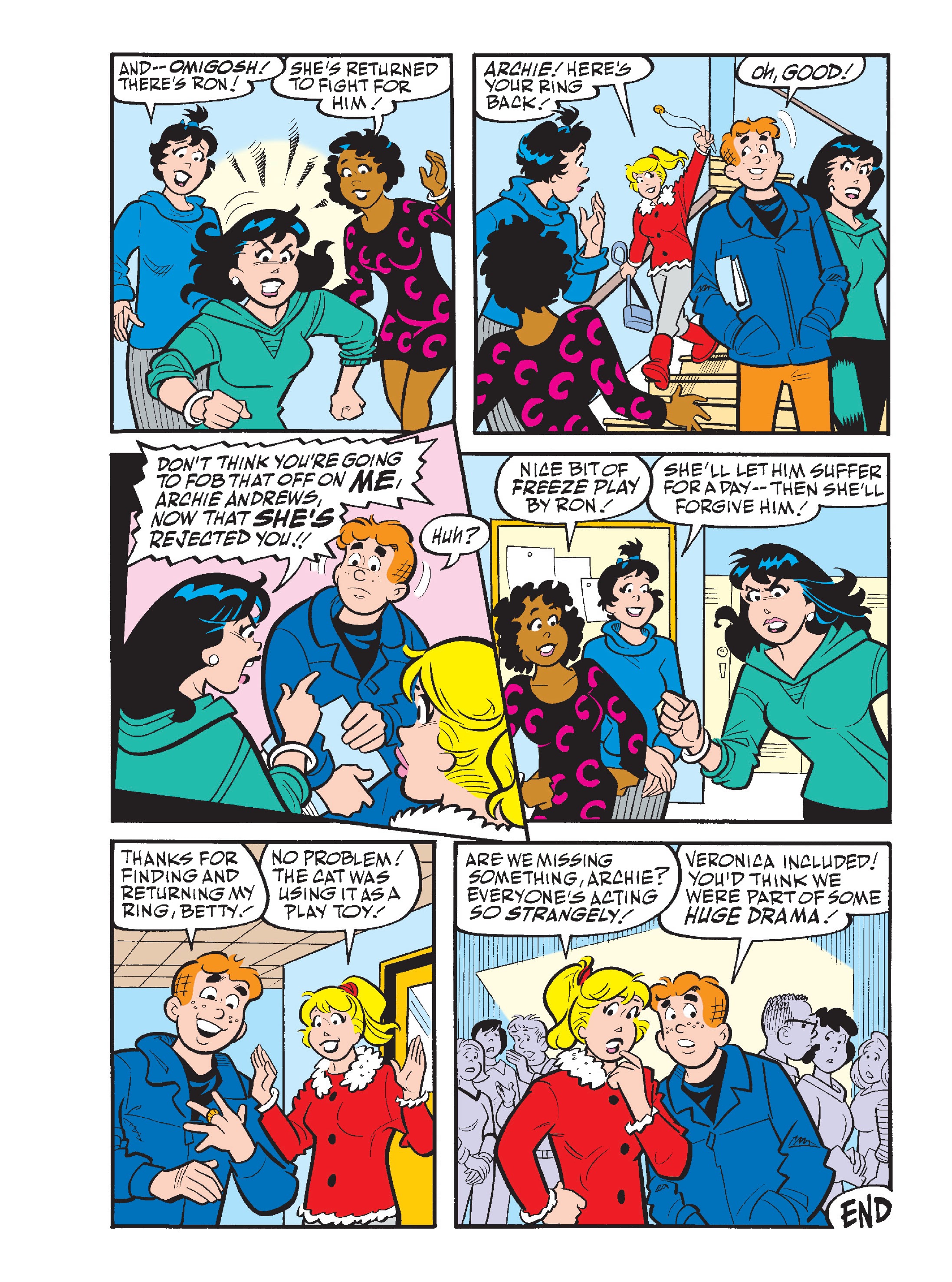 Read online World of Betty & Veronica Digest comic -  Issue #12 - 172