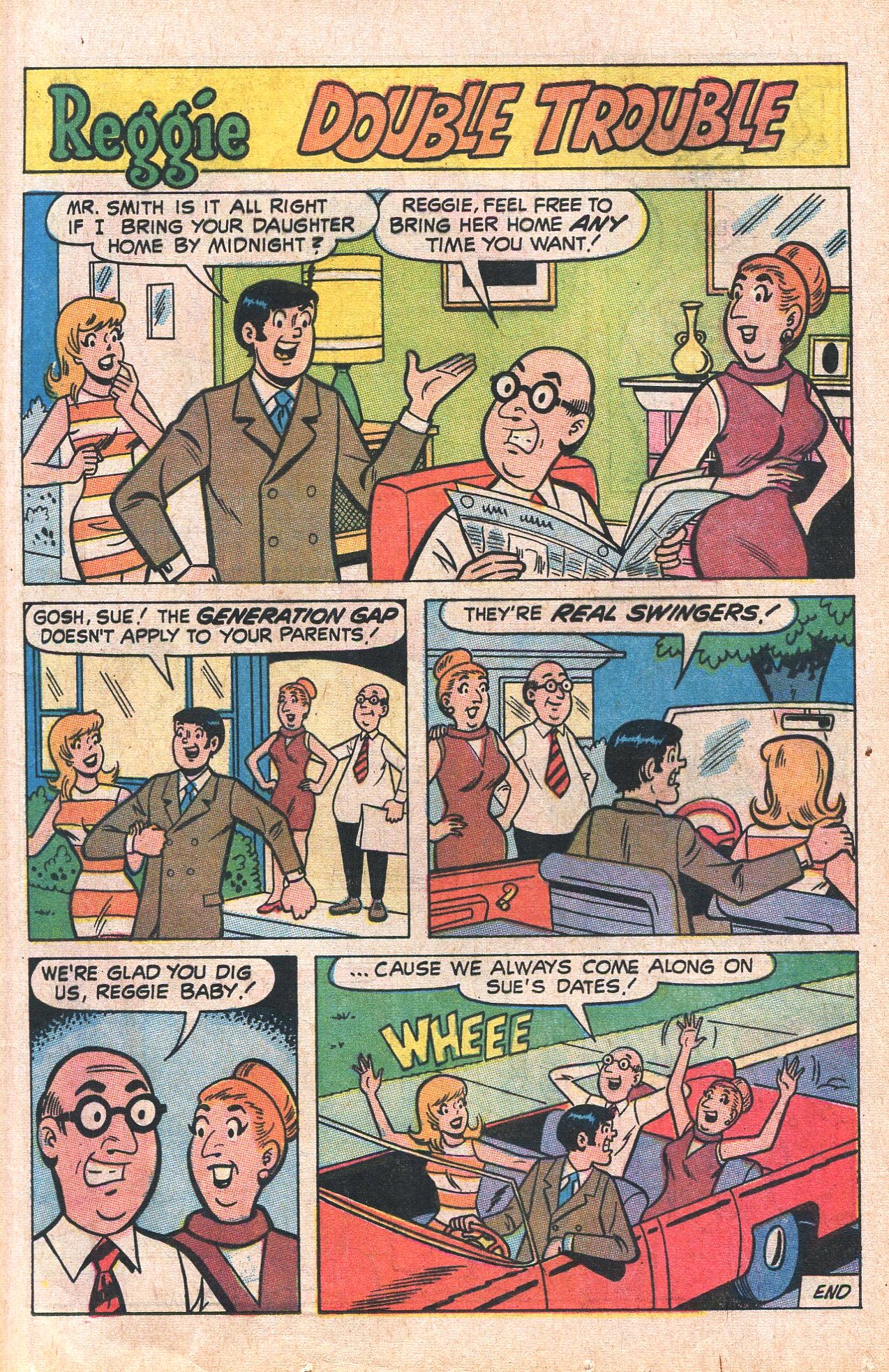 Read online Reggie's Wise Guy Jokes comic -  Issue #7 - 15