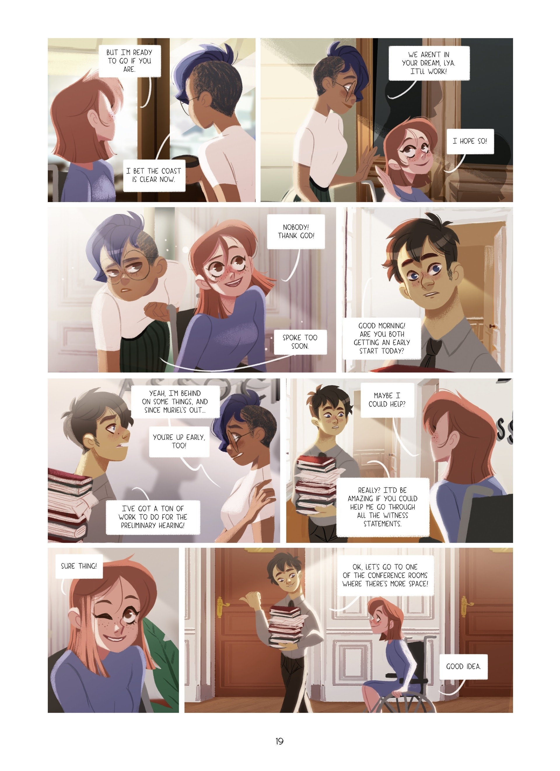 Read online Through Lya's Eyes comic -  Issue #2 - 19