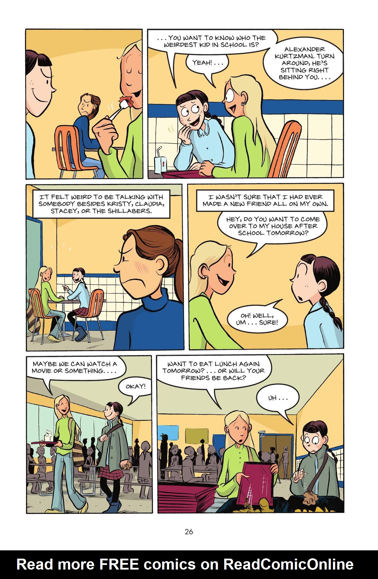 Read online The Baby-Sitters Club comic -  Issue # TPB 3 (Part 1) - 32