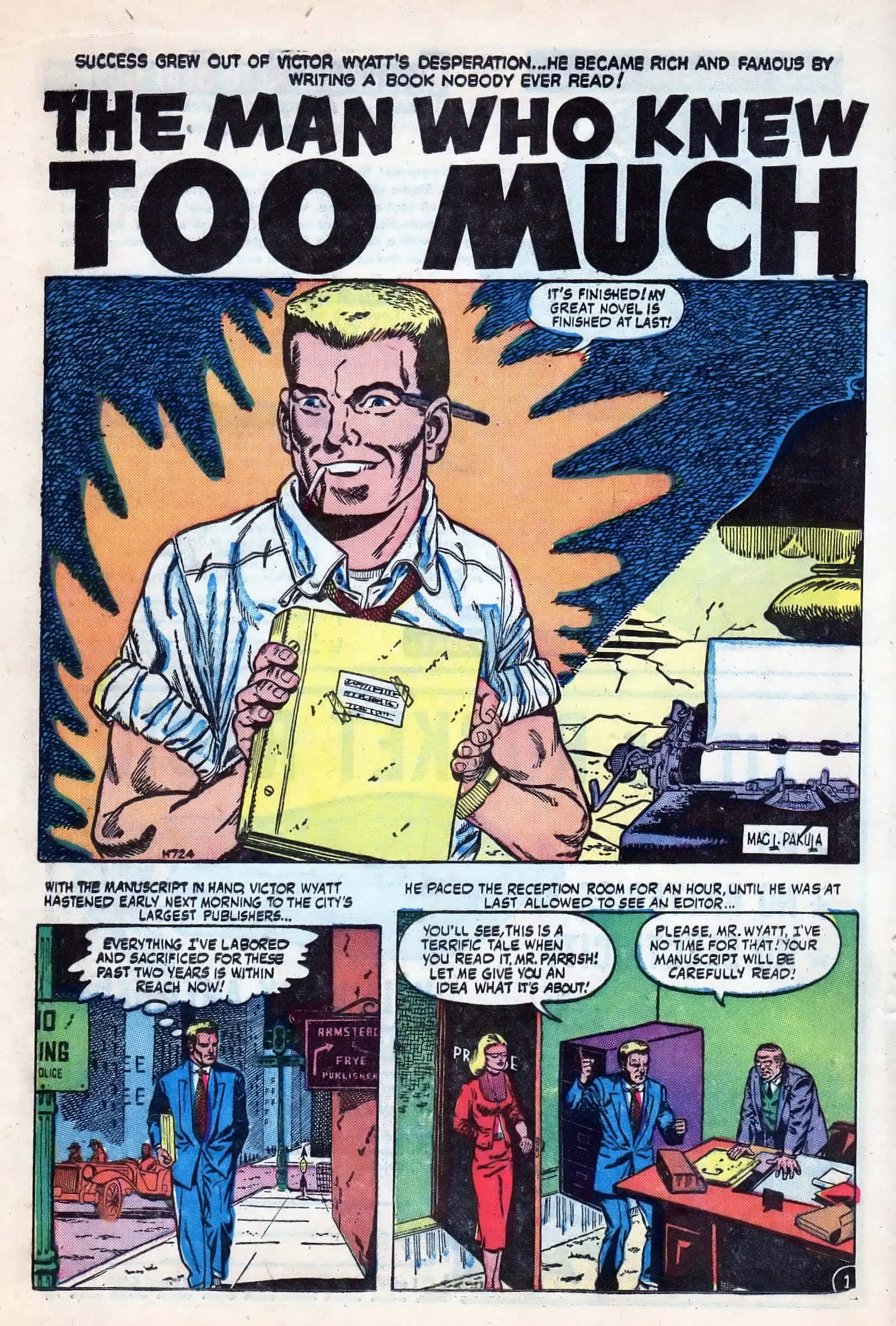 Read online Strange Stories of Suspense comic -  Issue #8 - 18