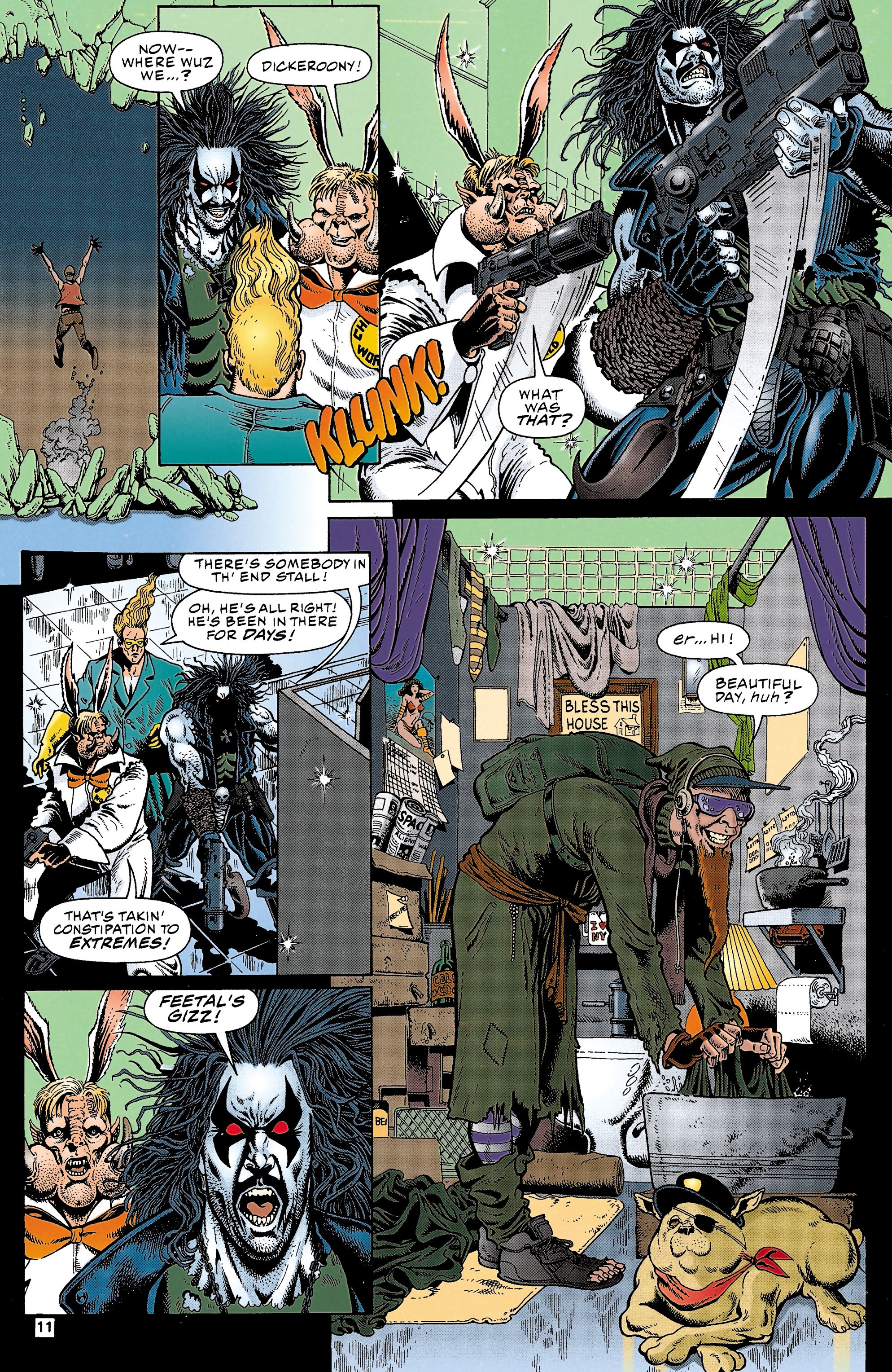 Read online Lobo (1993) comic -  Issue #20 - 12