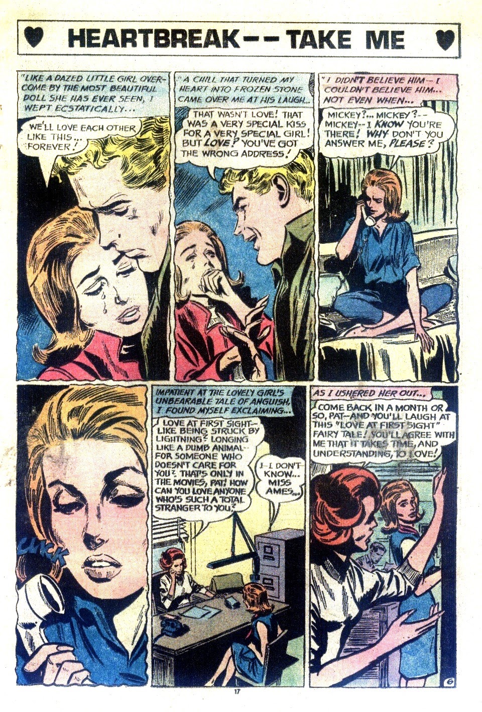 Read online Young Love (1963) comic -  Issue #107 - 17