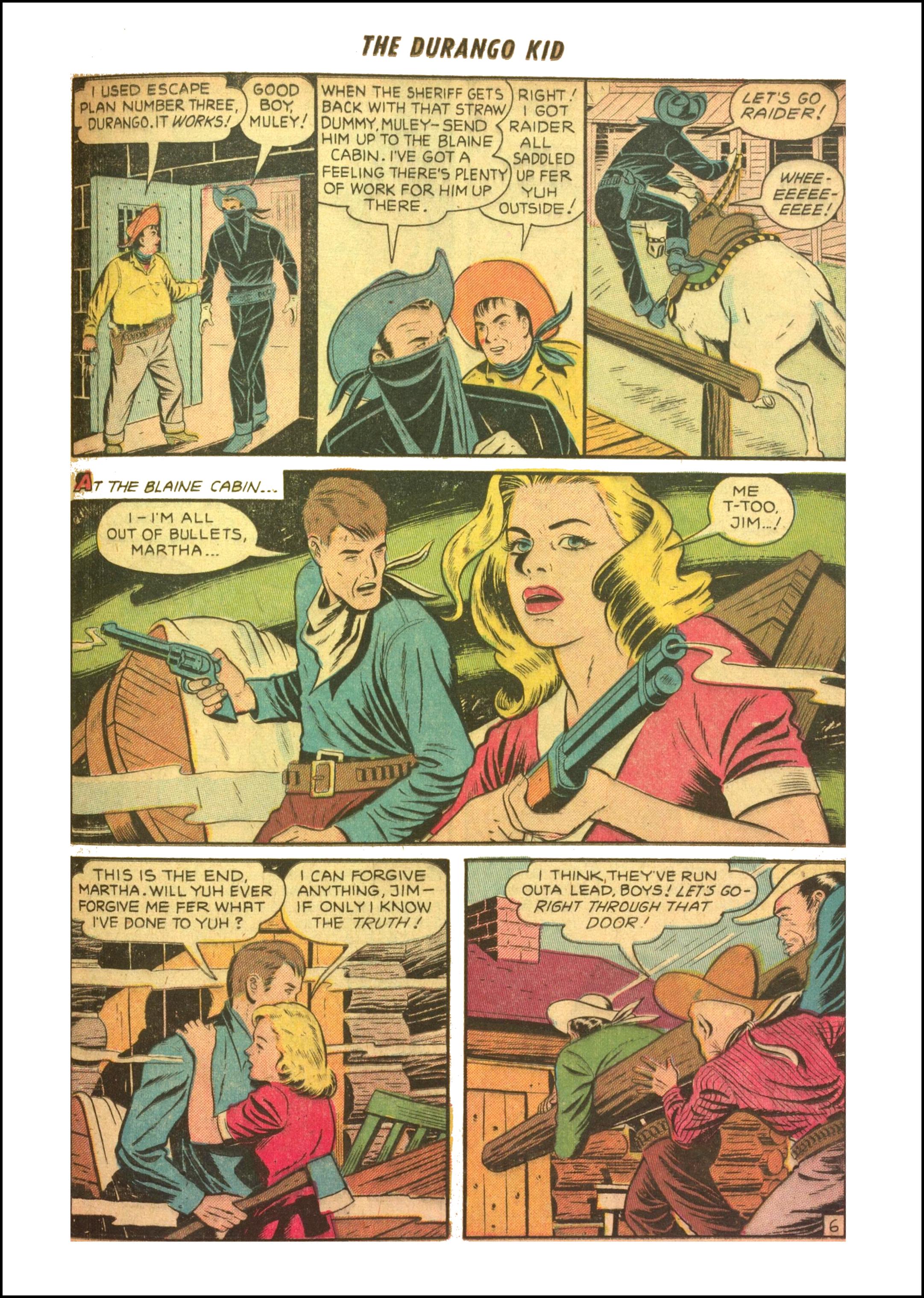 Read online Charles Starrett as The Durango Kid comic -  Issue #24 - 23