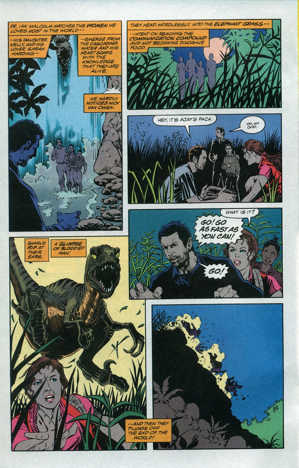 Read online The Lost World: Jurassic Park comic -  Issue #4 - 4