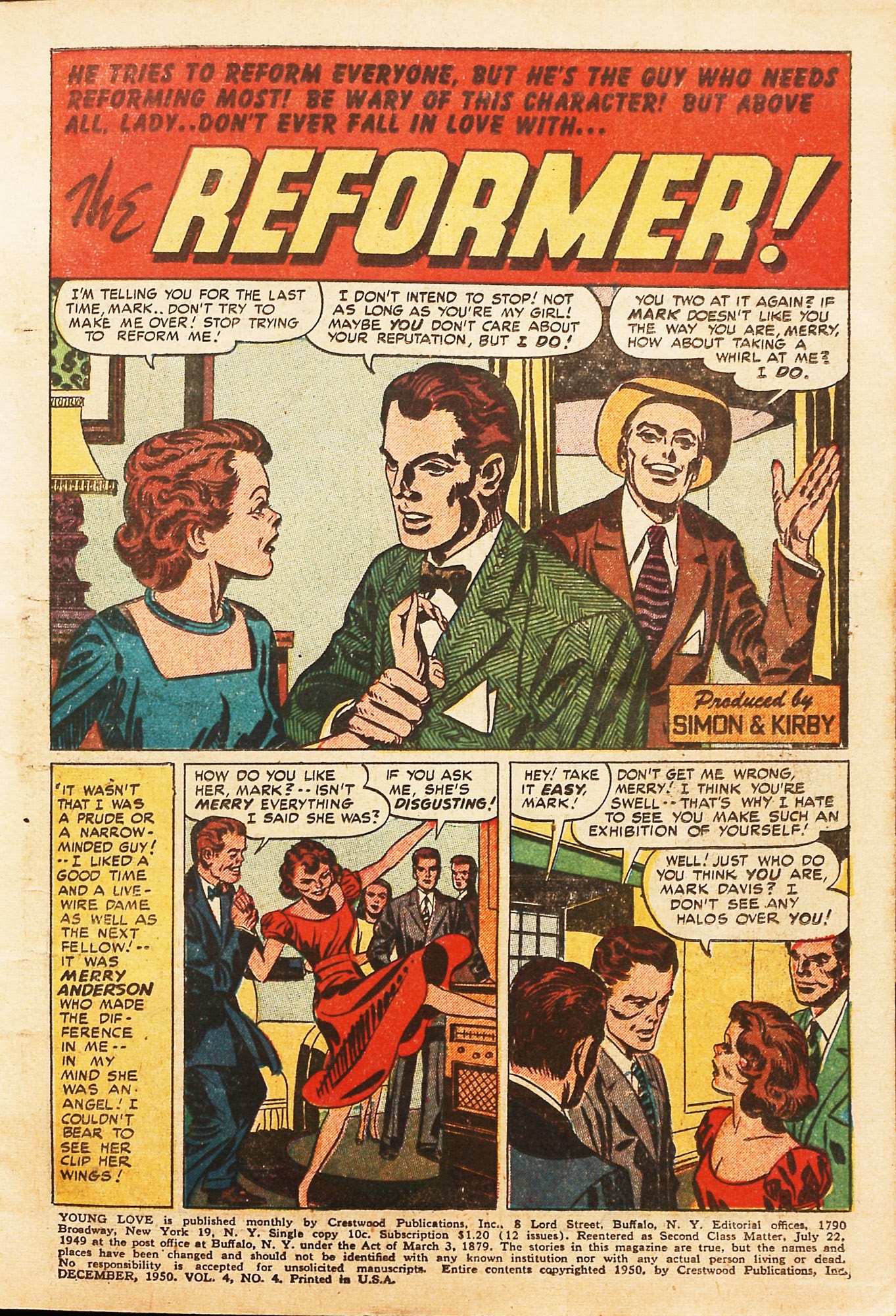 Read online Young Love (1949) comic -  Issue #16 - 3