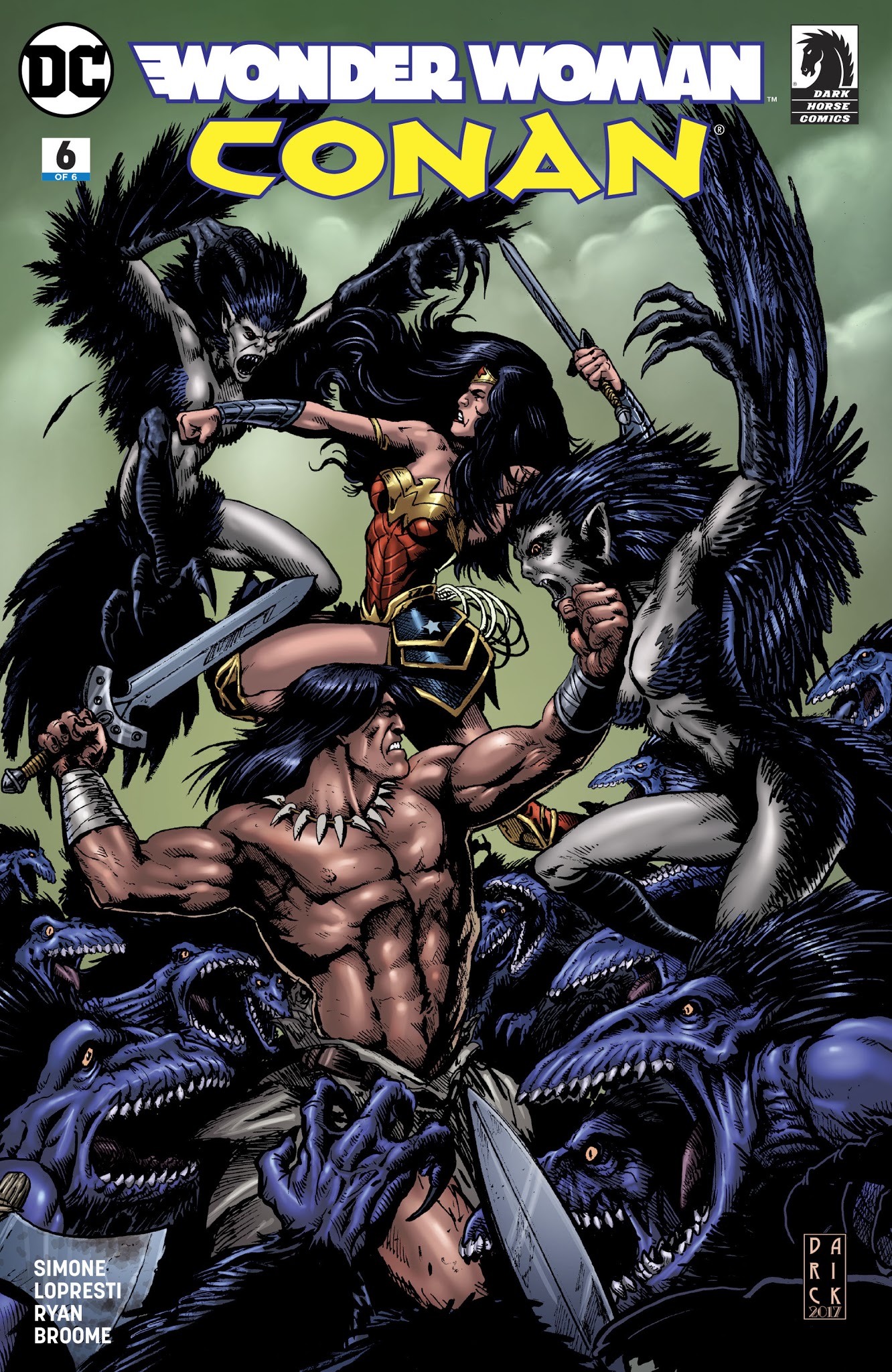 Read online Wonder Woman/Conan comic -  Issue #6 - 1
