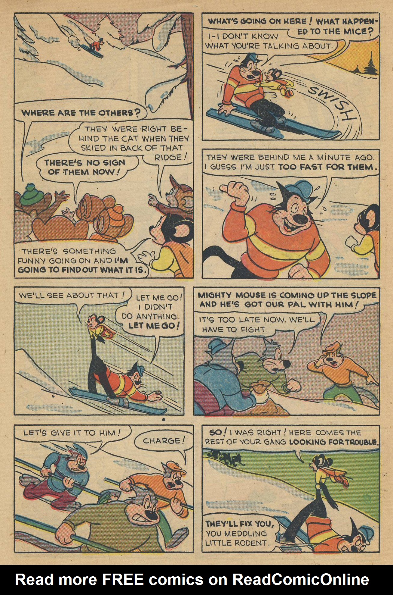 Read online Paul Terry's Mighty Mouse Comics comic -  Issue #54 - 23
