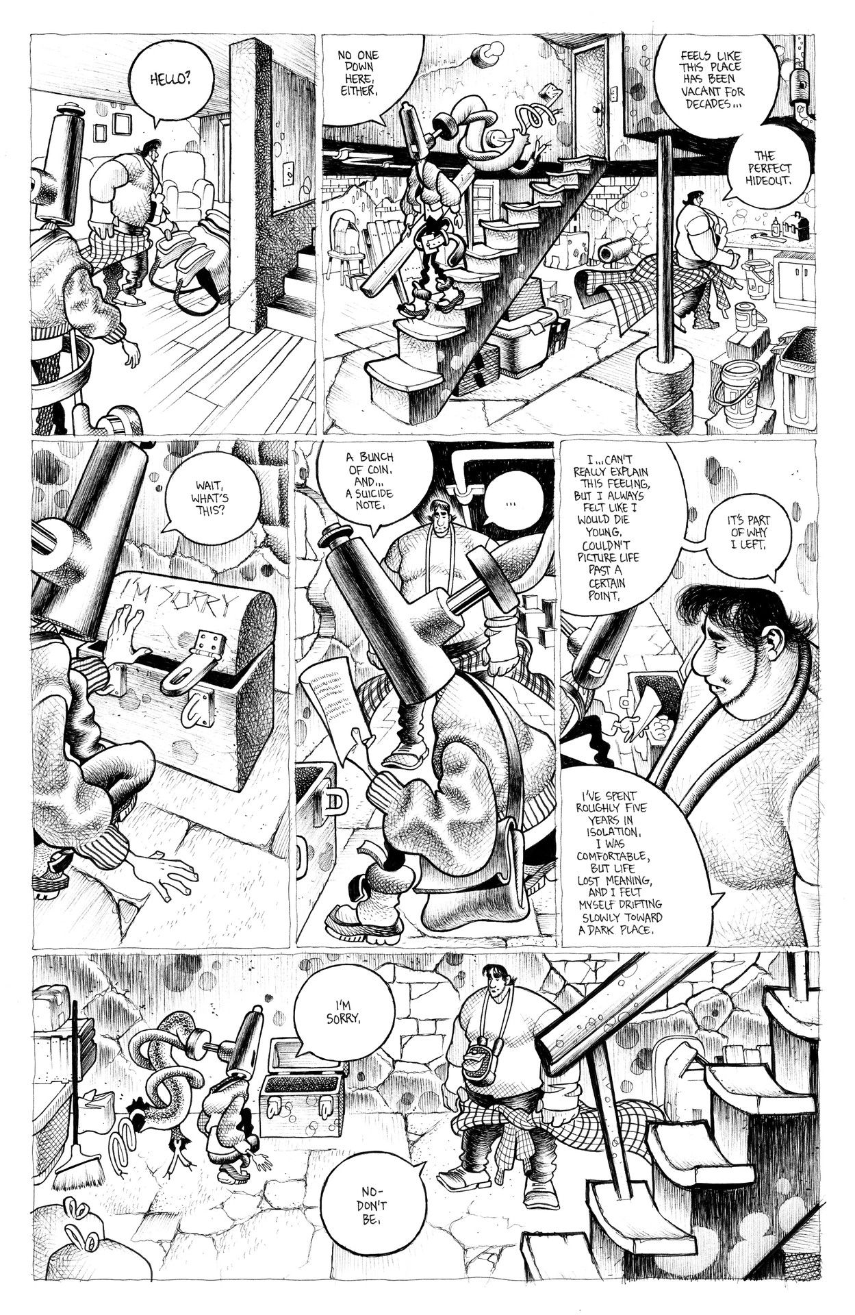 Read online Faceless and the Family comic -  Issue #1 - 19