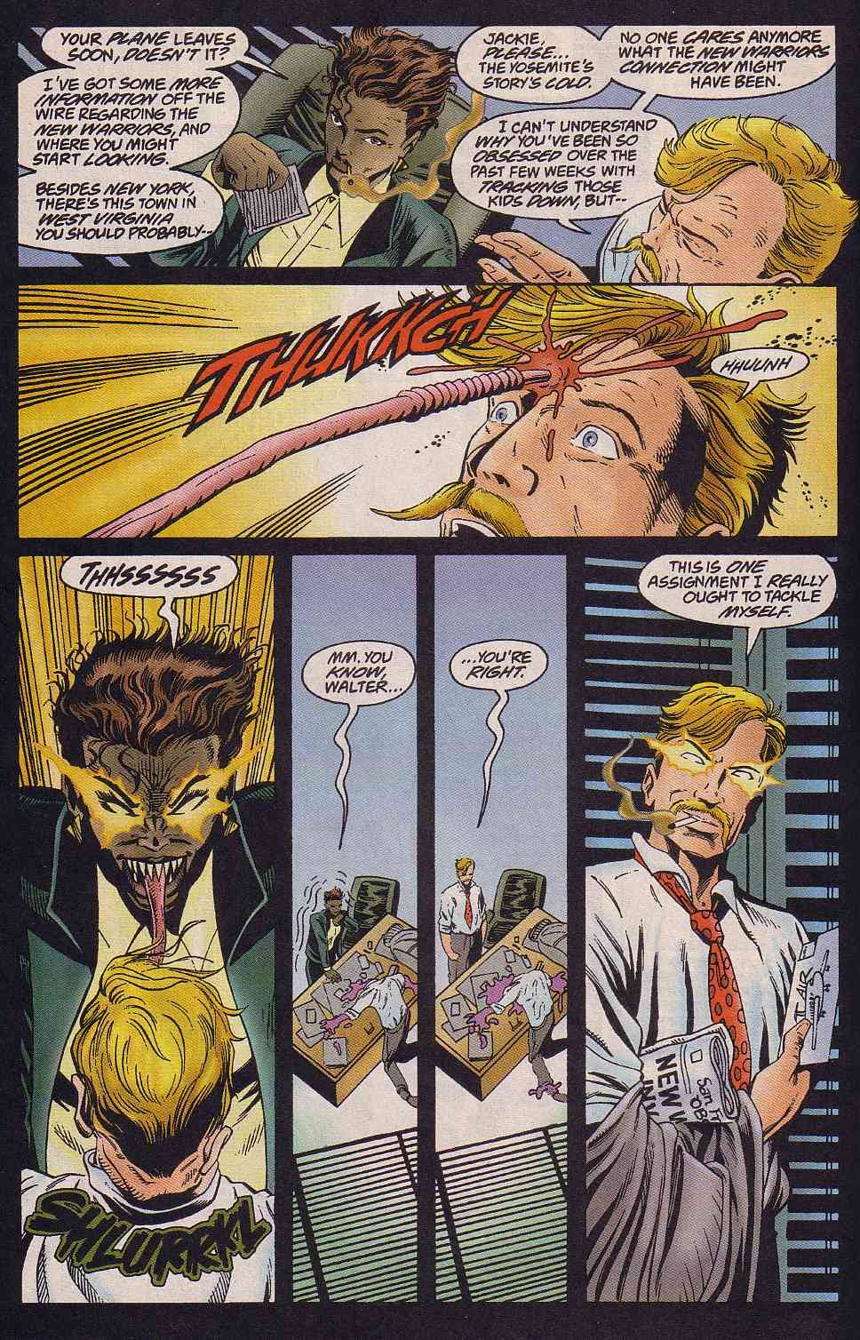 Read online The New Warriors comic -  Issue #64 - 17