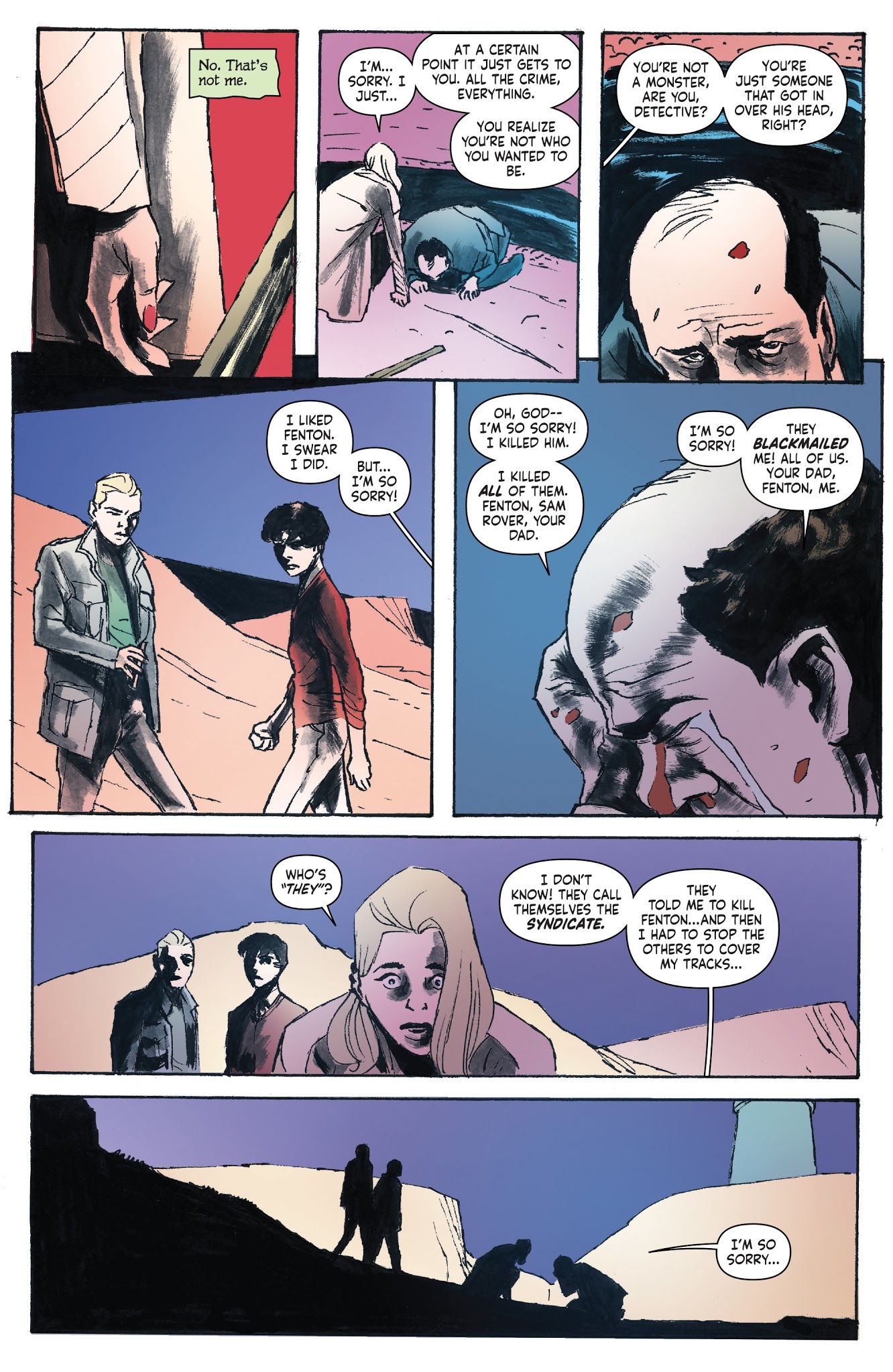 Read online Nancy Drew And The Hardy Boys: The Big Lie comic -  Issue #6 - 21