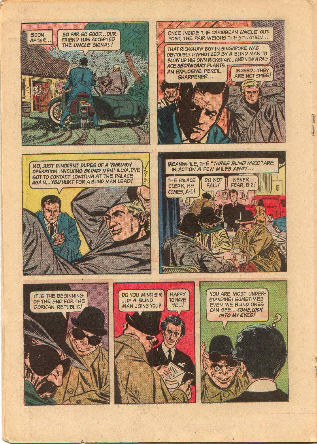 Read online The Man From U.N.C.L.E. comic -  Issue #6 - 18