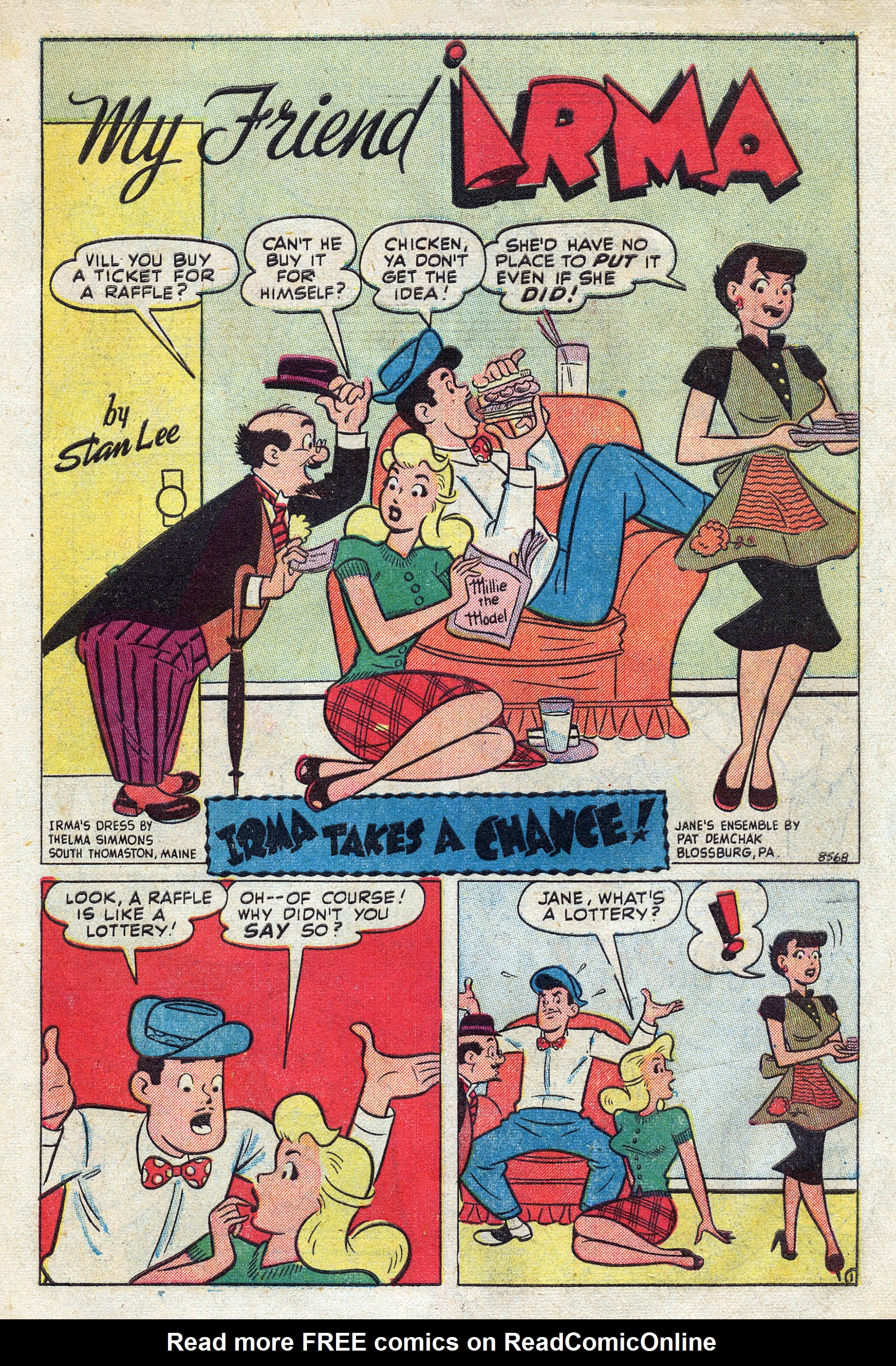 Read online My Friend Irma comic -  Issue #10 - 3