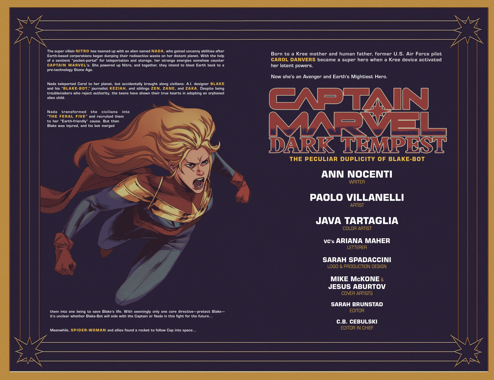 Read online Captain Marvel: Dark Tempest comic -  Issue #5 - 9
