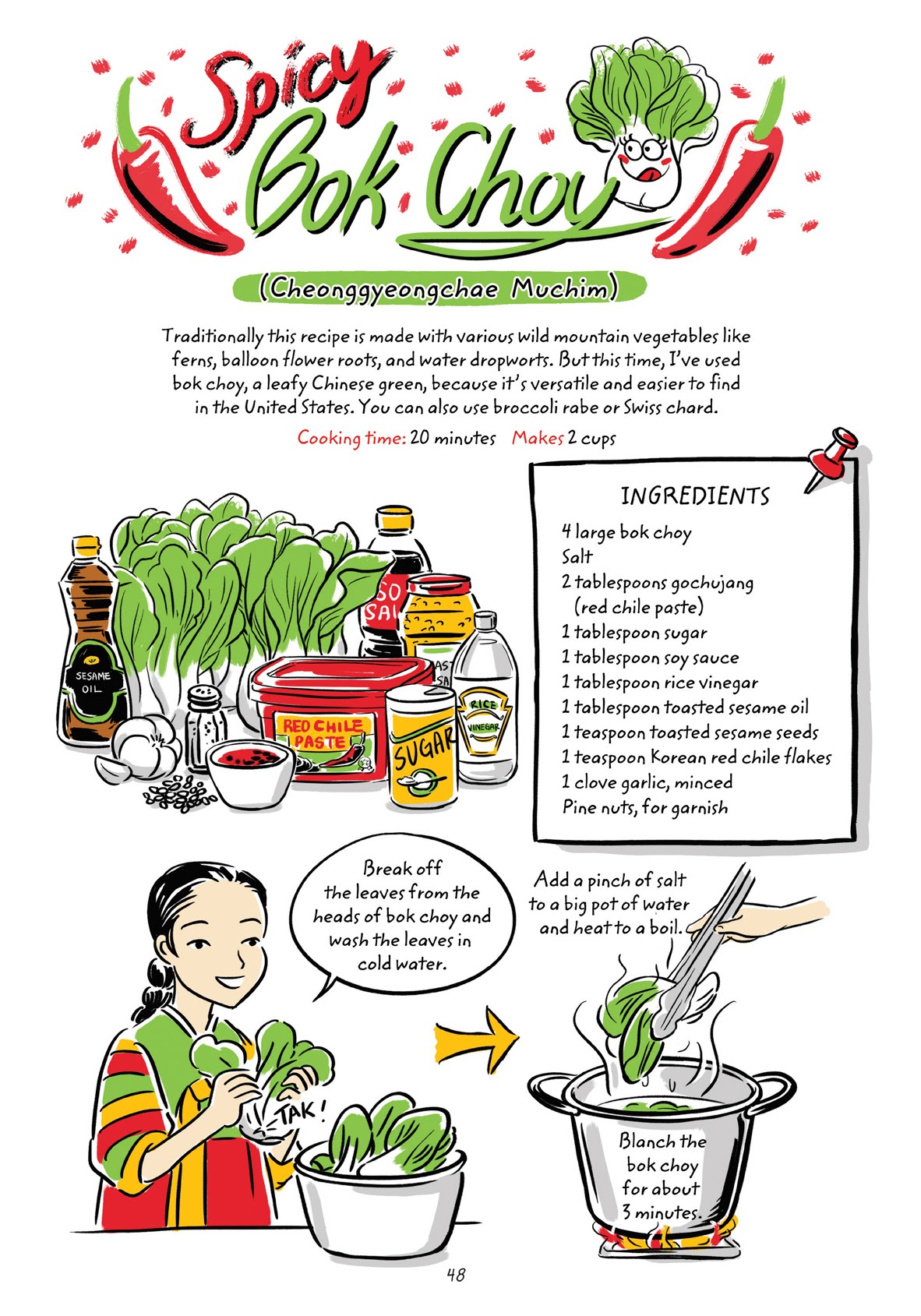 Read online Cook Korean! A Comic Book With Recipes comic -  Issue # TPB (Part 1) - 47