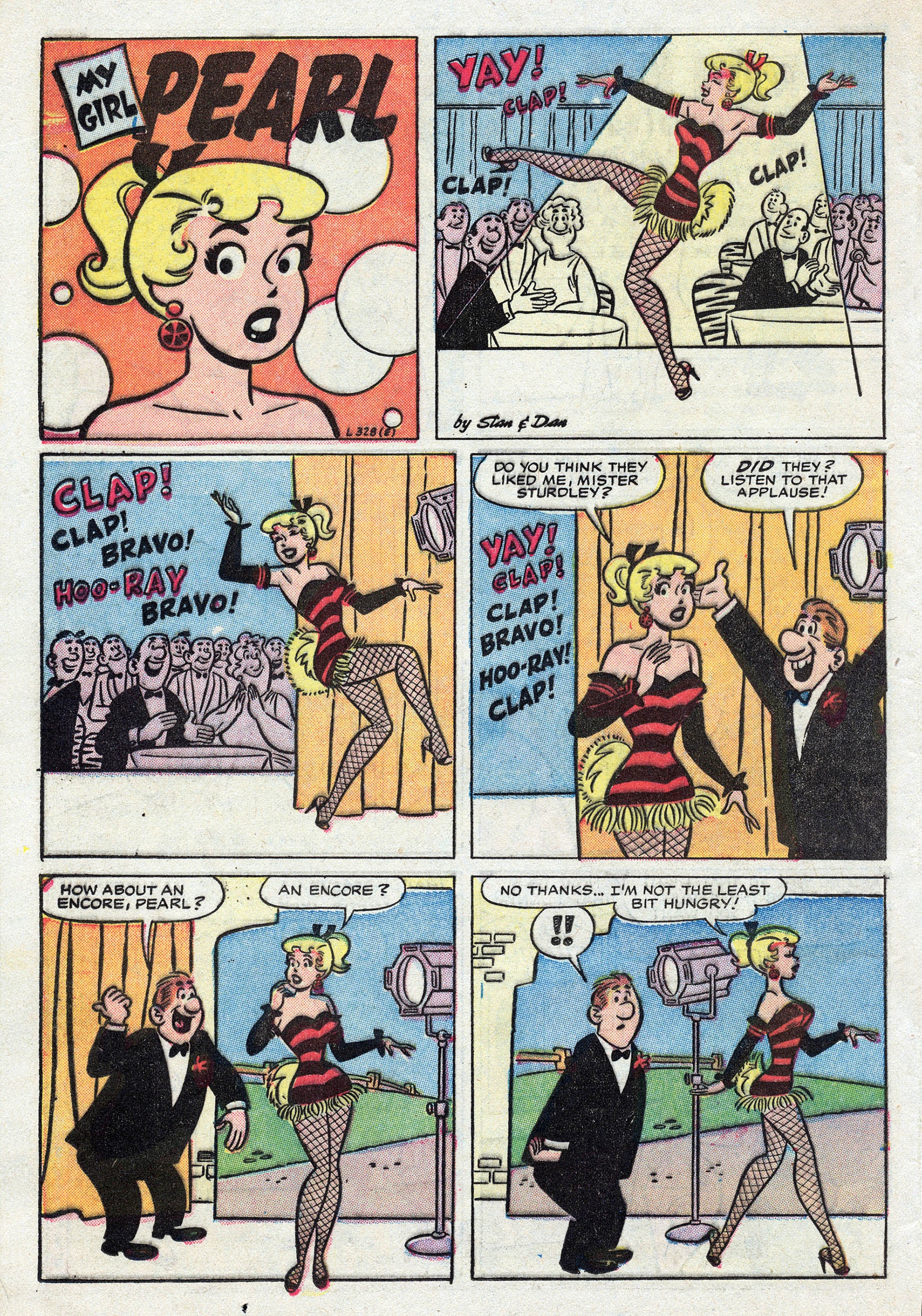 Read online Showgirls (1957) comic -  Issue #4 - 24