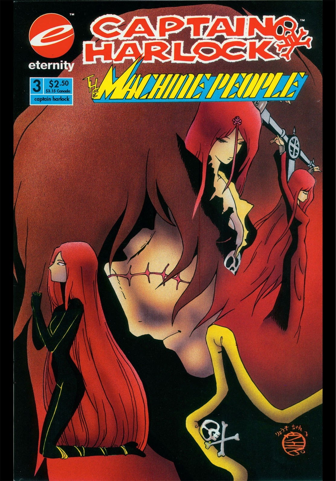 Read online Captain Harlock: The Machine People comic -  Issue #3 - 1