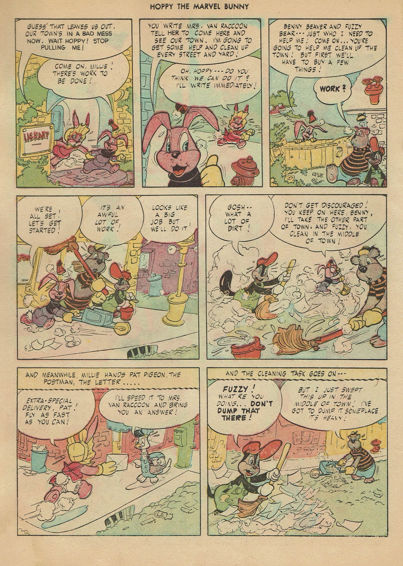 Read online Hoppy The Marvel Bunny comic -  Issue #5 - 6