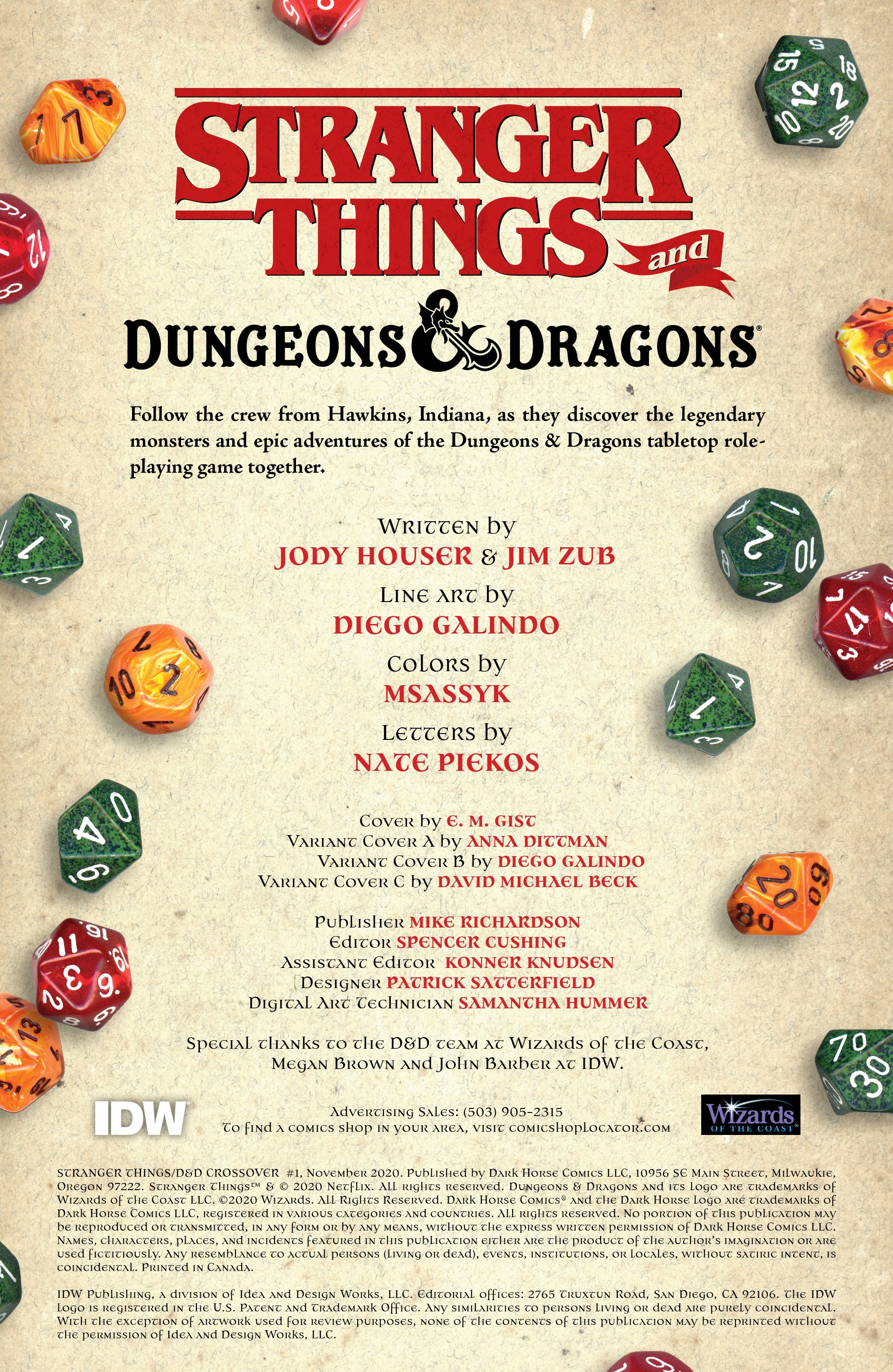 Read online Stranger Things and Dungeons & Dragons comic -  Issue #1 - 2