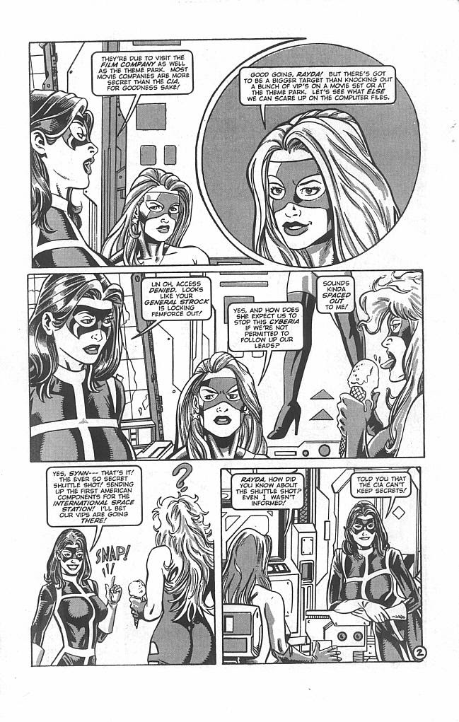 Read online FemForce Special: Rayda The Cyberian Connection comic -  Issue #2 - 4