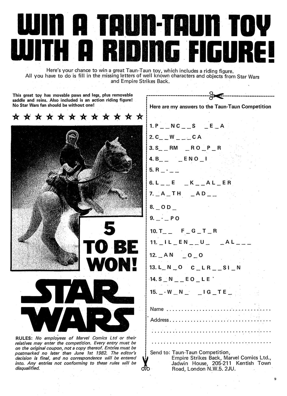 Read online Star Wars: The Empire Strikes Back comic -  Issue #157 - 9