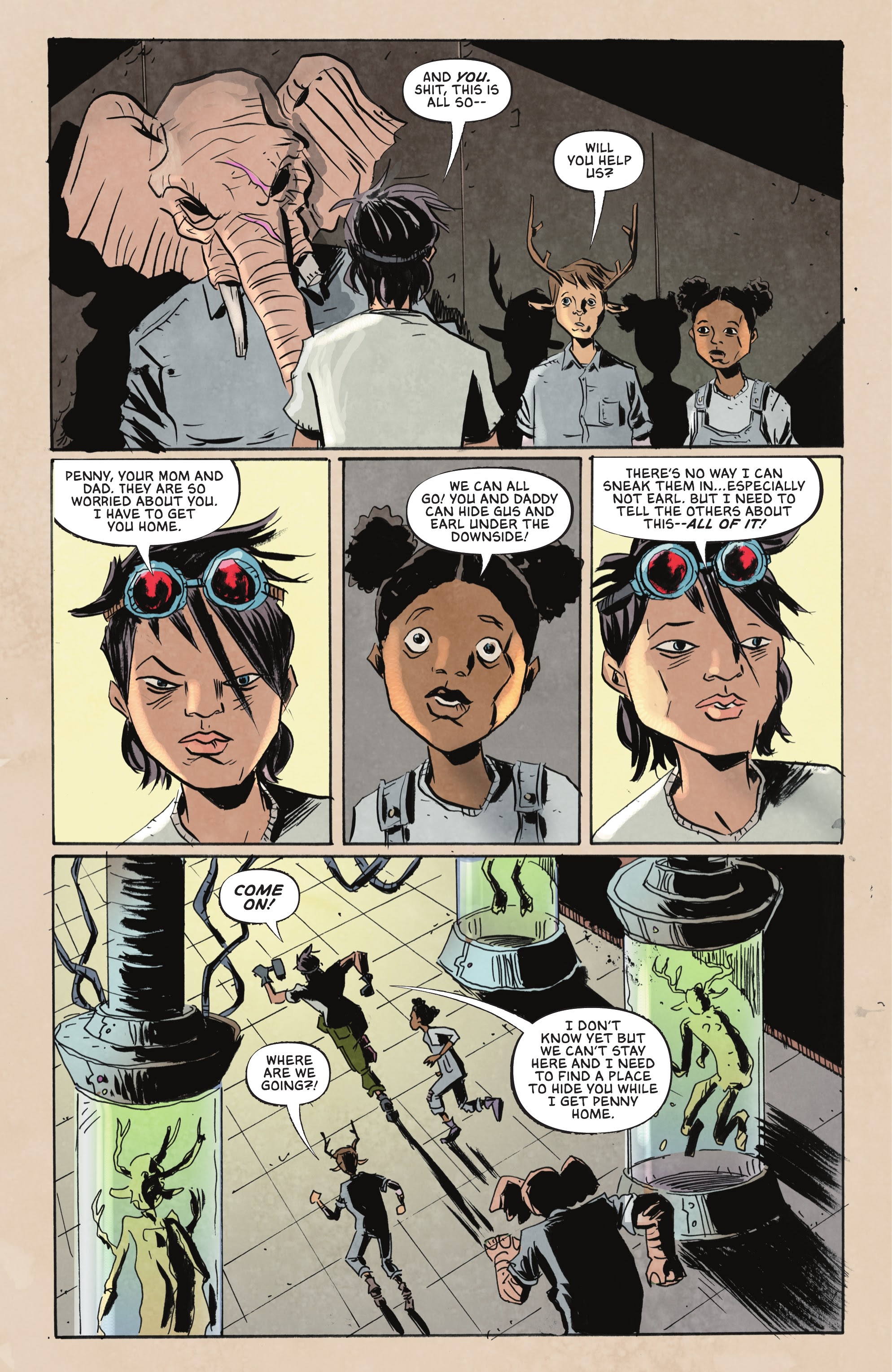 Read online Sweet Tooth: The Return comic -  Issue #5 - 6