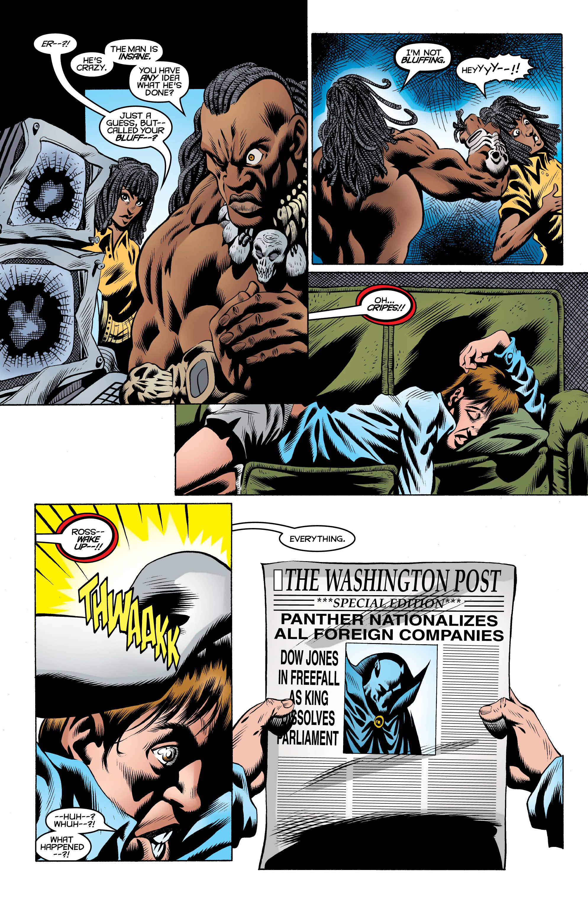 Read online Black Panther by Christopher Priest Omnibus comic -  Issue # TPB (Part 5) - 9