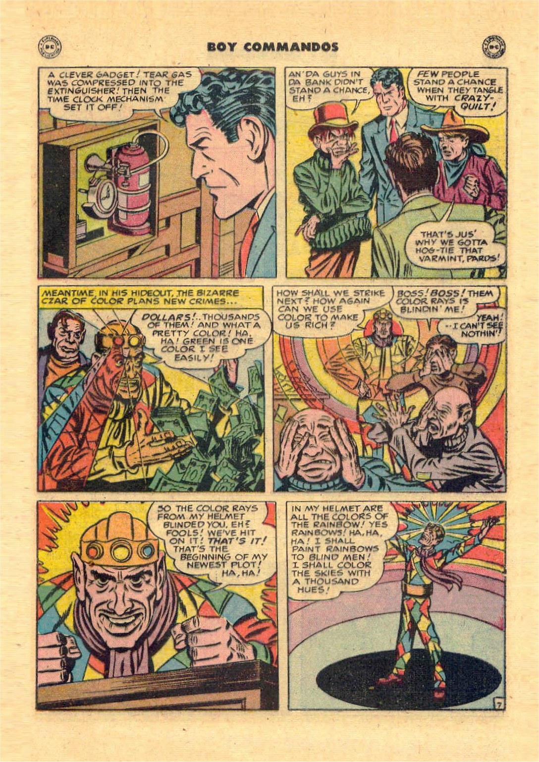 Read online Boy Commandos comic -  Issue #33 - 42