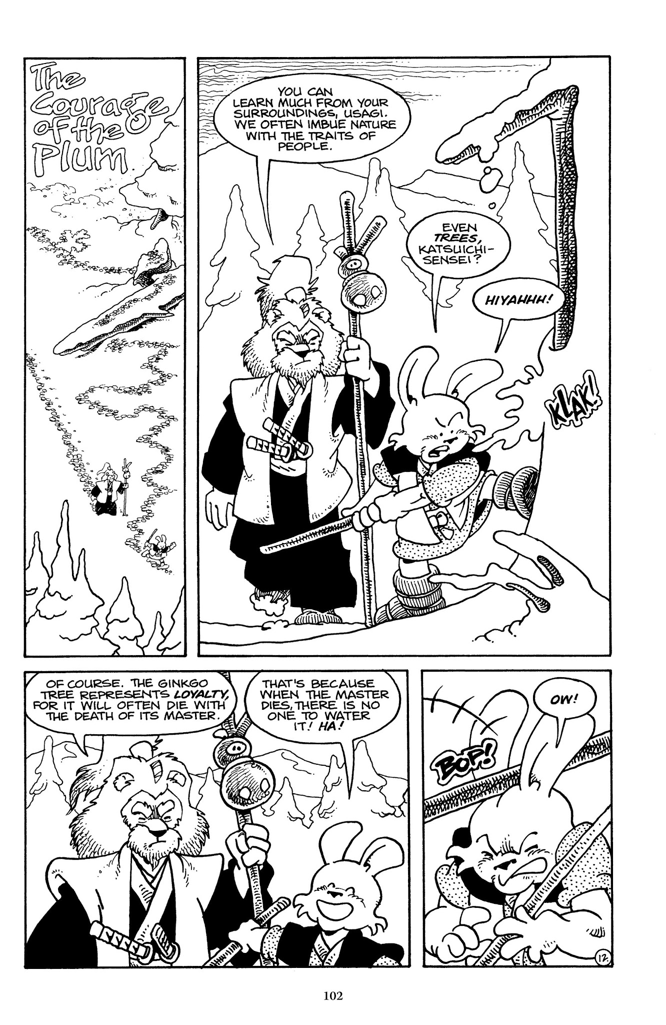 Read online The Usagi Yojimbo Saga comic -  Issue # TPB 2 - 102