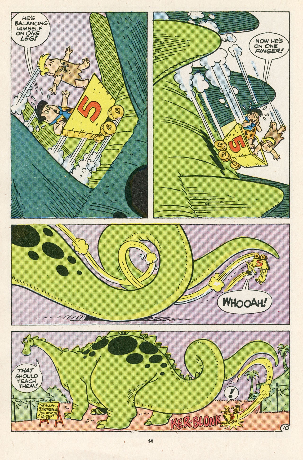 Read online The Flintstone Kids comic -  Issue #11 - 16