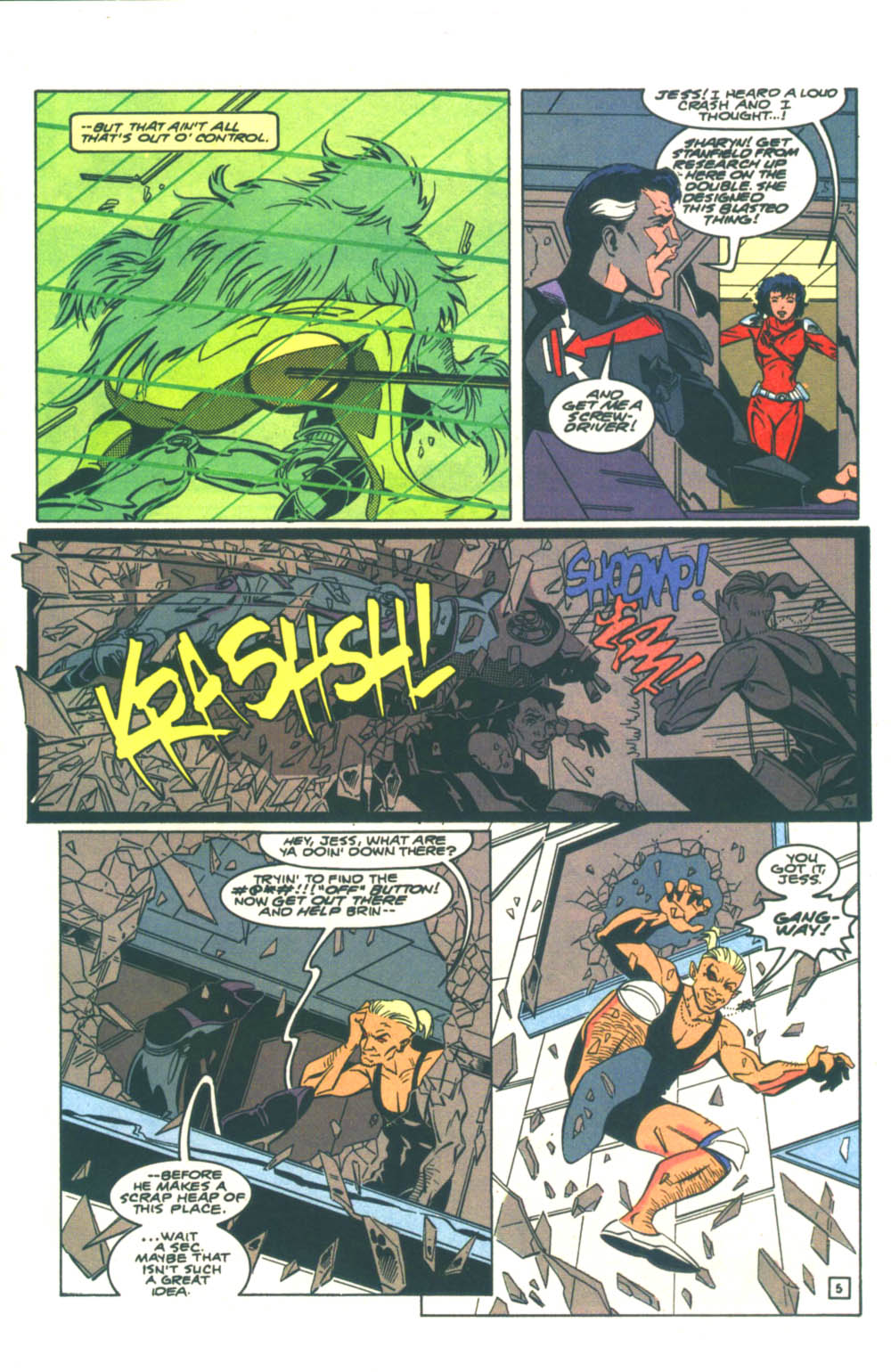 Read online Timber Wolf comic -  Issue #3 - 6