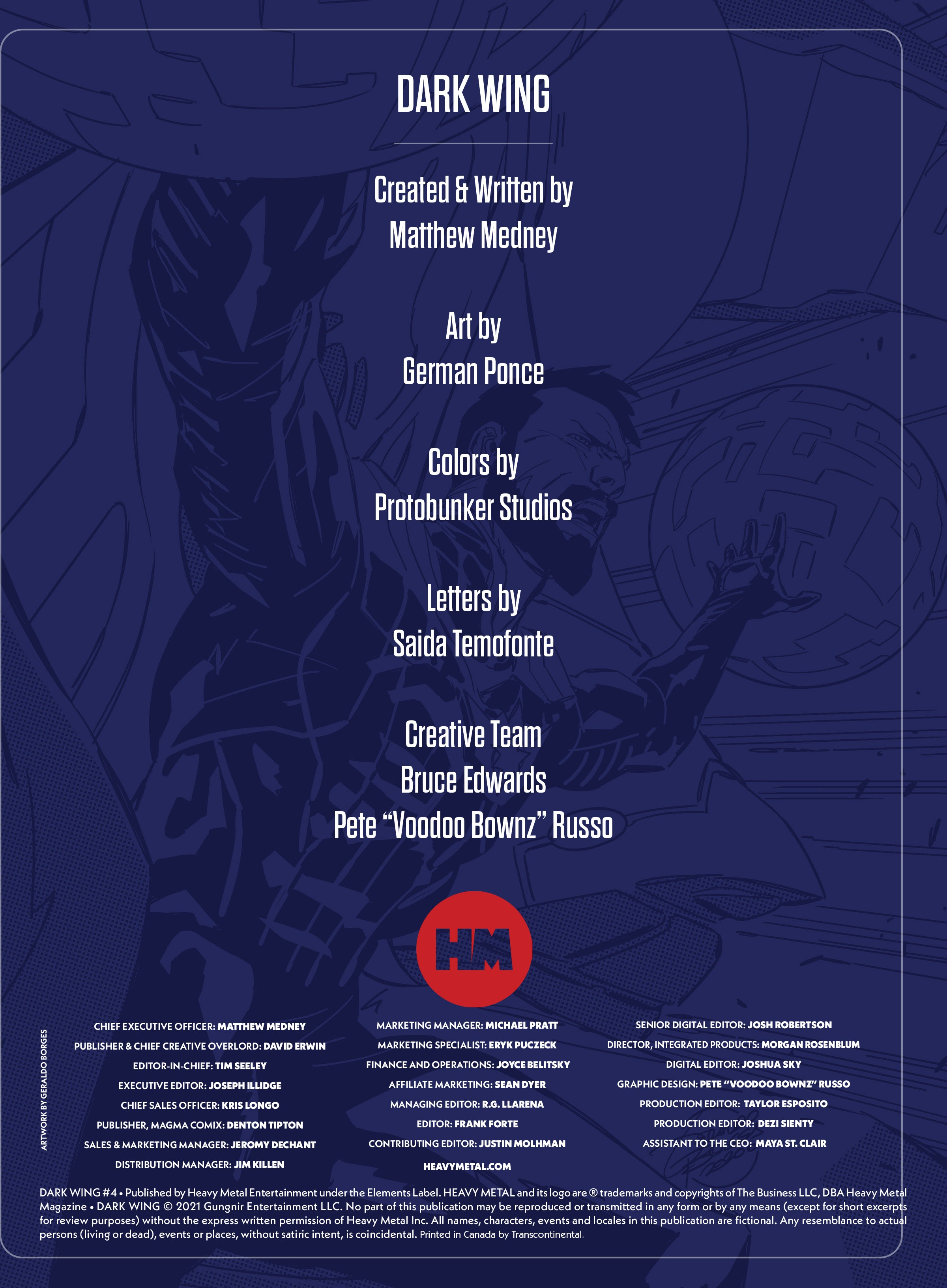 Read online Dark Wing comic -  Issue #4 - 20