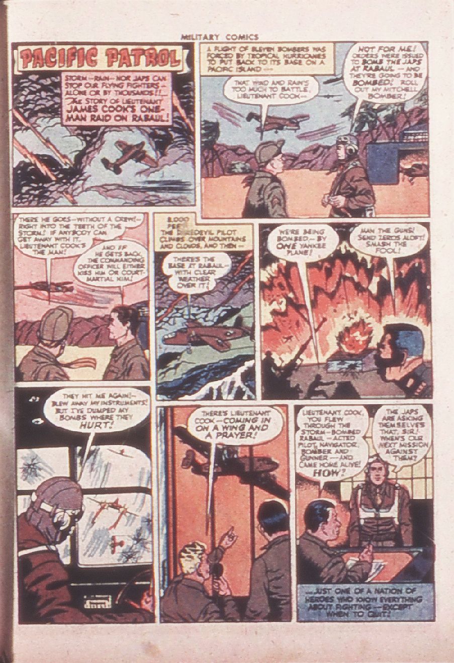 Read online Military Comics comic -  Issue #32 - 51