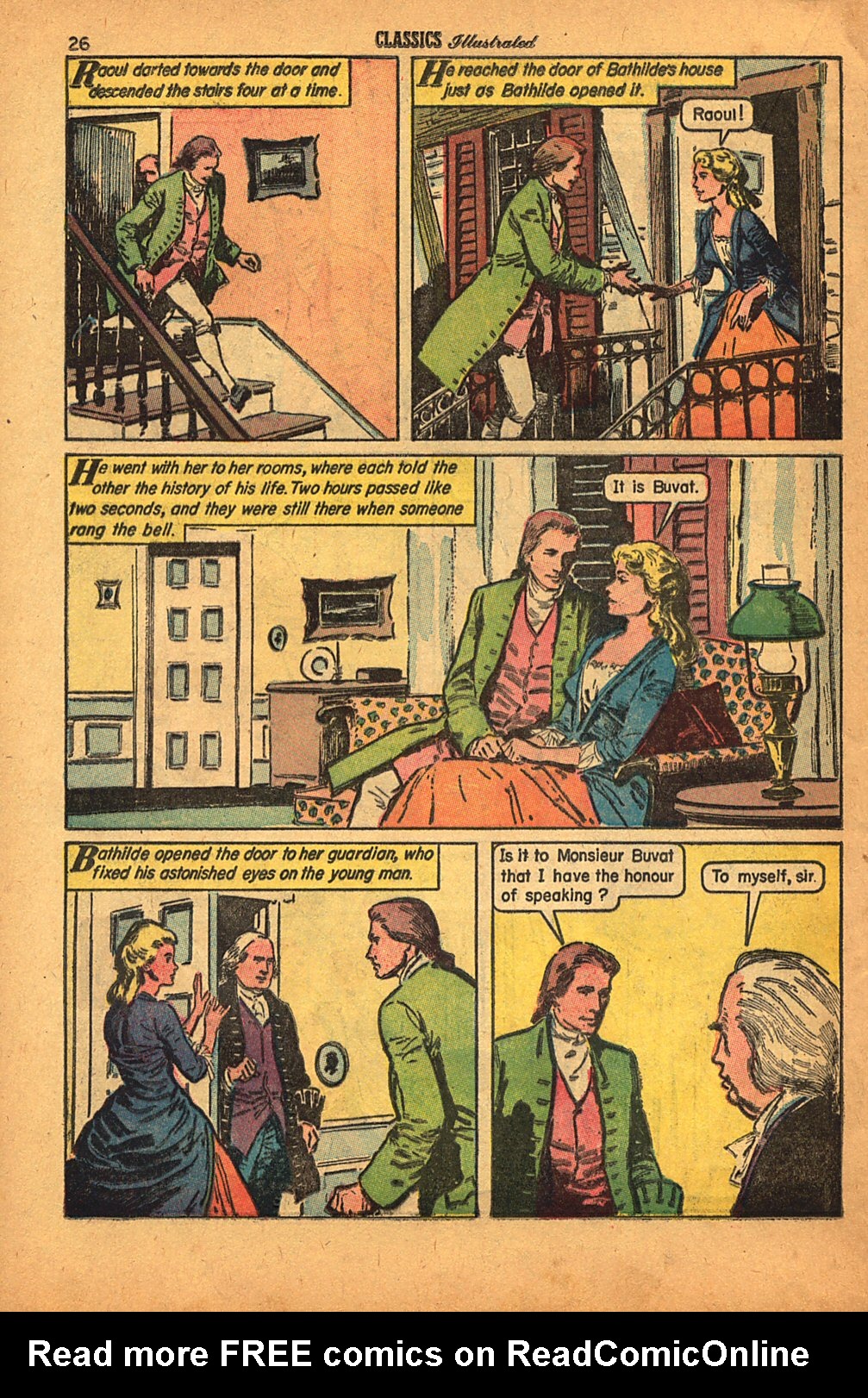 Read online Classics Illustrated comic -  Issue #158 - 28