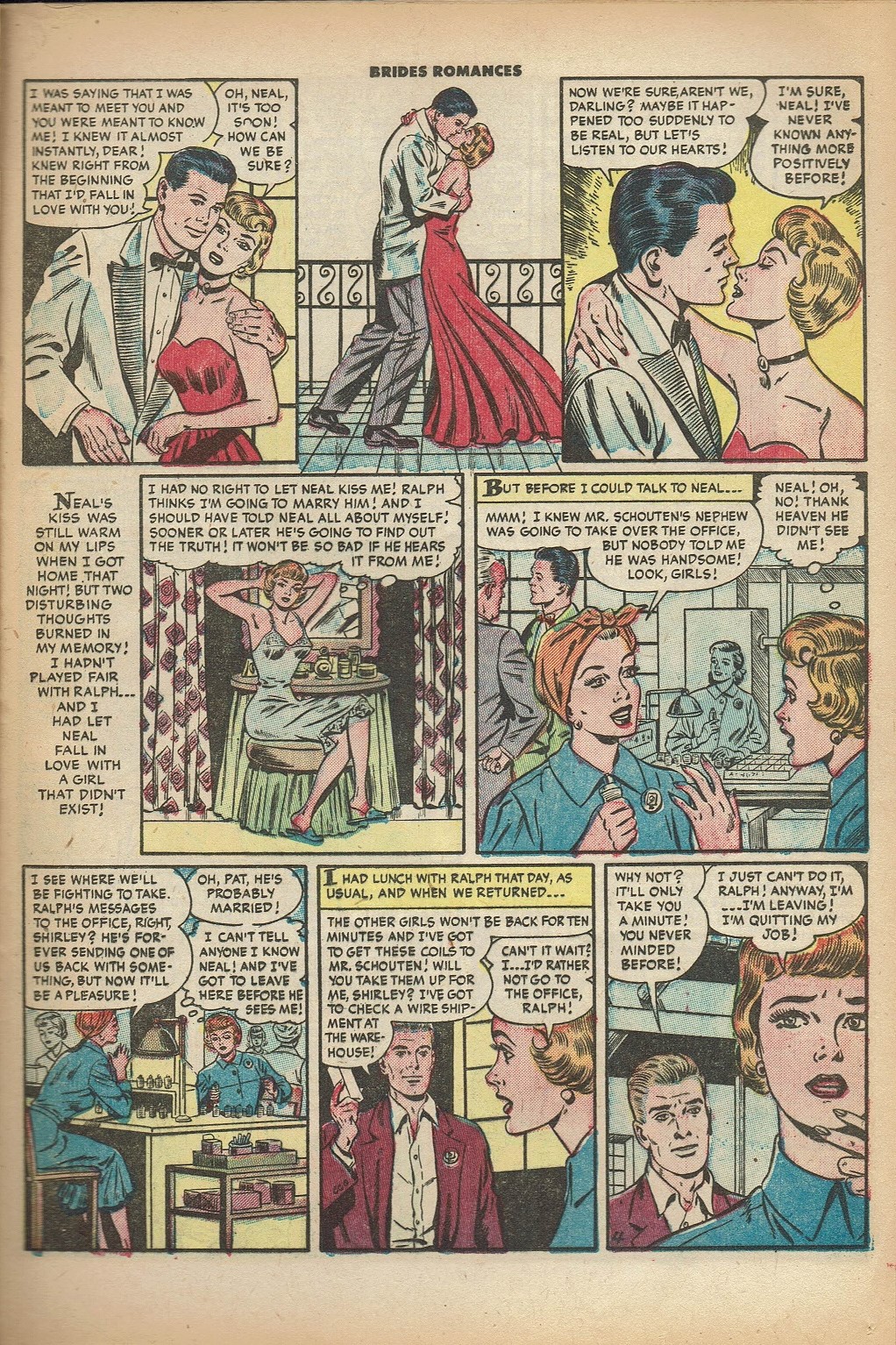 Read online Brides Romances comic -  Issue #8 - 21